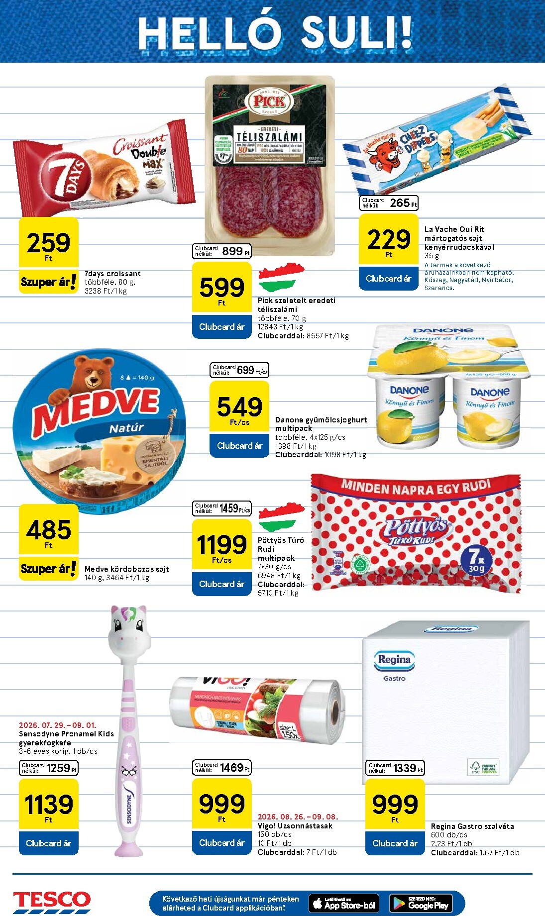 tesco - A jövőbeli Tesco akciós újság csütörtöktől 2026.08.27.-tól szerdától 2026.09.02.-ig érvényes. - page: 12