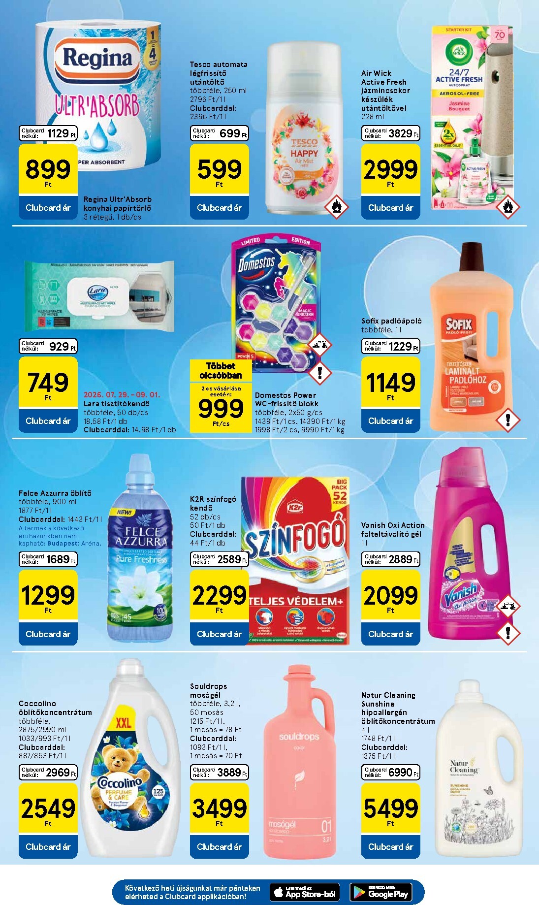 tesco - A jövőbeli Tesco akciós újság csütörtöktől 2026.08.27.-tól szerdától 2026.09.02.-ig érvényes. - page: 25