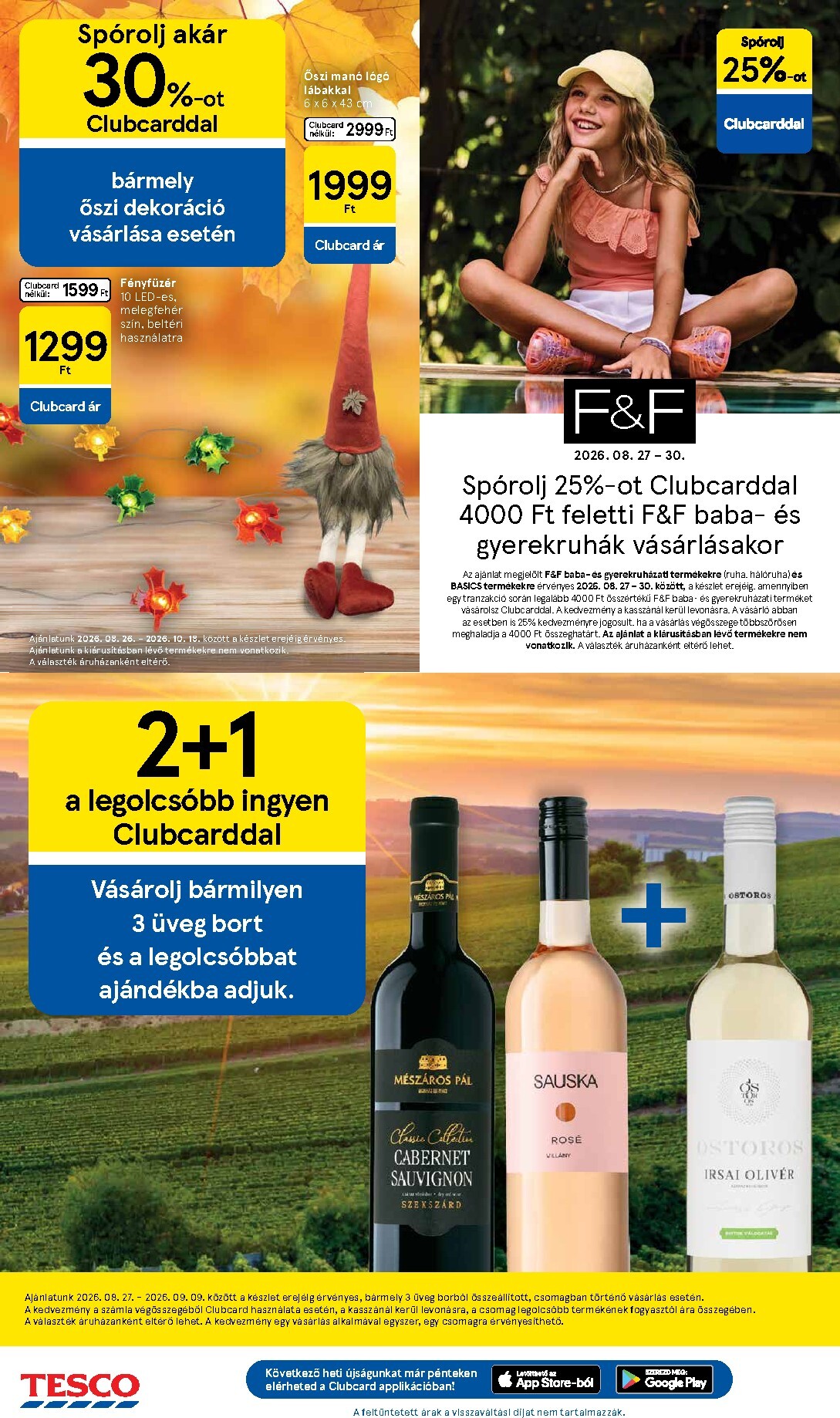 tesco - A jövőbeli Tesco akciós újság csütörtöktől 2026.08.27.-tól szerdától 2026.09.02.-ig érvényes. - page: 16