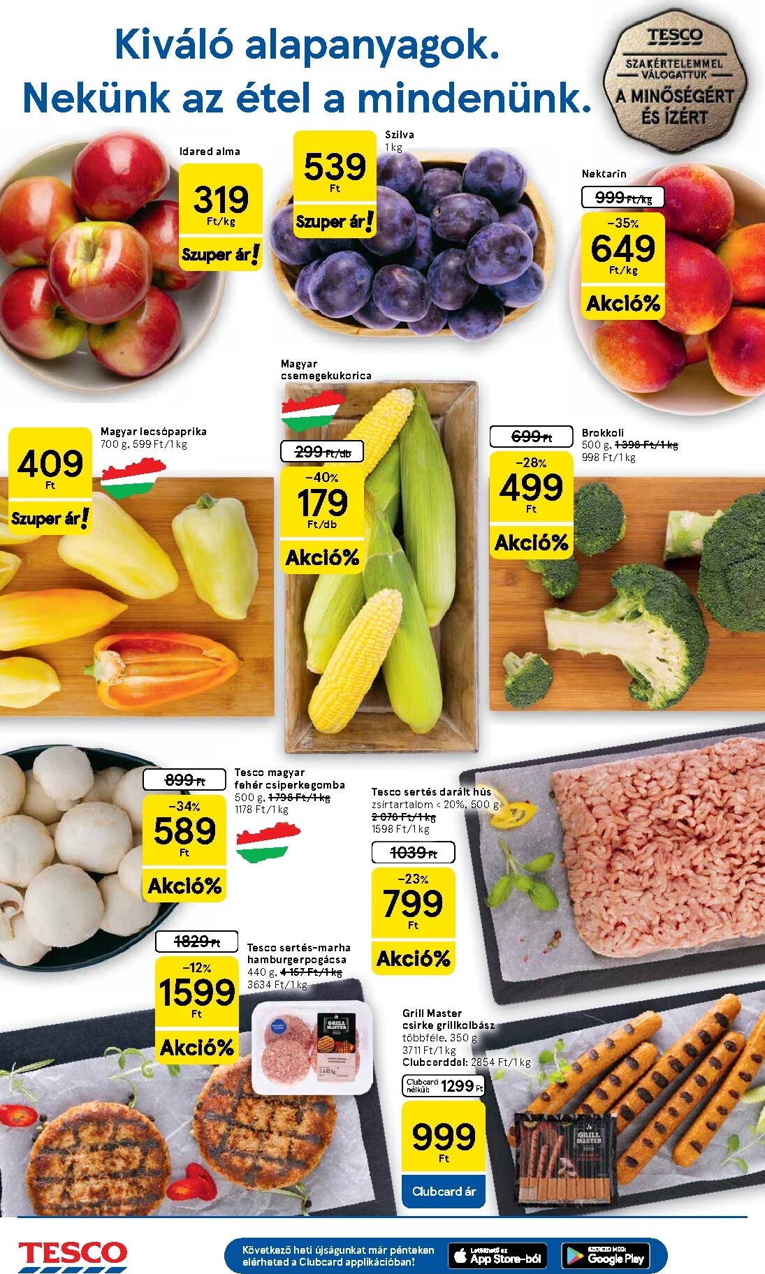 tesco - A jövőbeli Tesco szupermarket akciós újság csütörtöktől 2026.08.27.-tól szerdától 2026.09.02.-ig érvényes. - page: 2