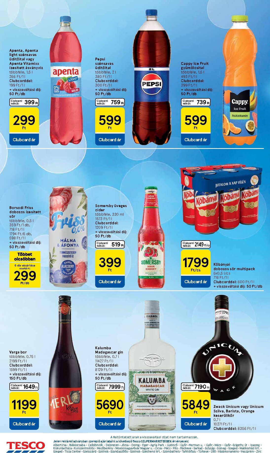 tesco - A jövőbeli Tesco szupermarket akciós újság csütörtöktől 2026.08.27.-tól szerdától 2026.09.02.-ig érvényes. - page: 6