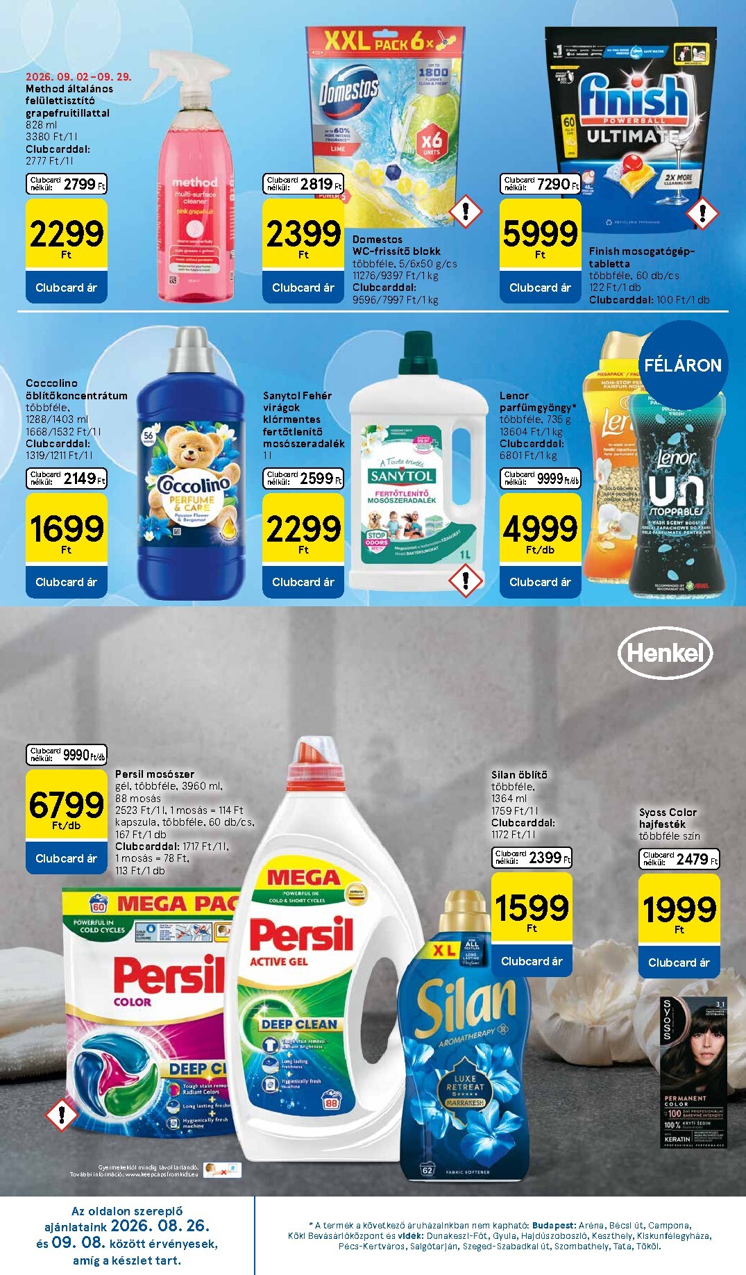 tesco - A jövőbeli Tesco akciós újság csütörtöktől 2026.09.03.-tól szerdától 2026.09.09.-ig érvényes. - page: 24