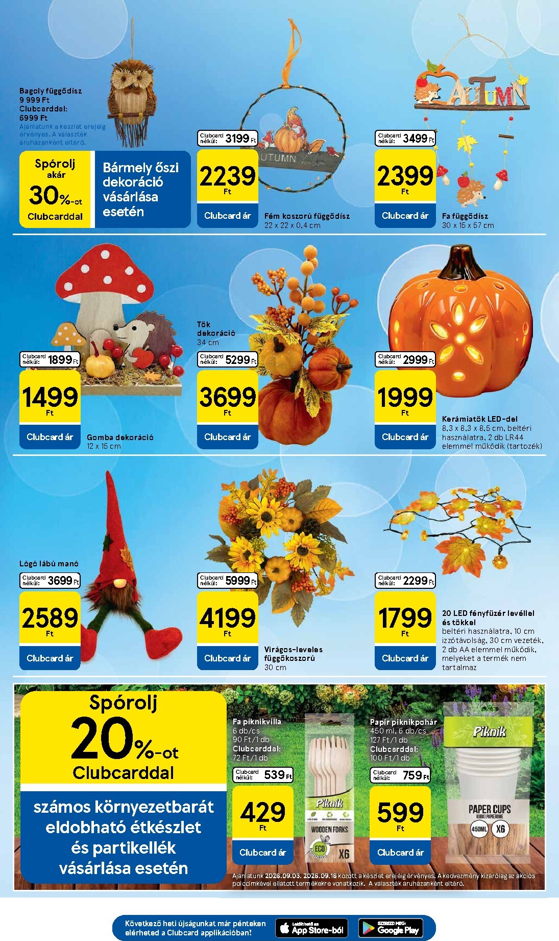 tesco - A jövőbeli Tesco akciós újság csütörtöktől 2026.09.03.-tól szerdától 2026.09.09.-ig érvényes. - page: 29