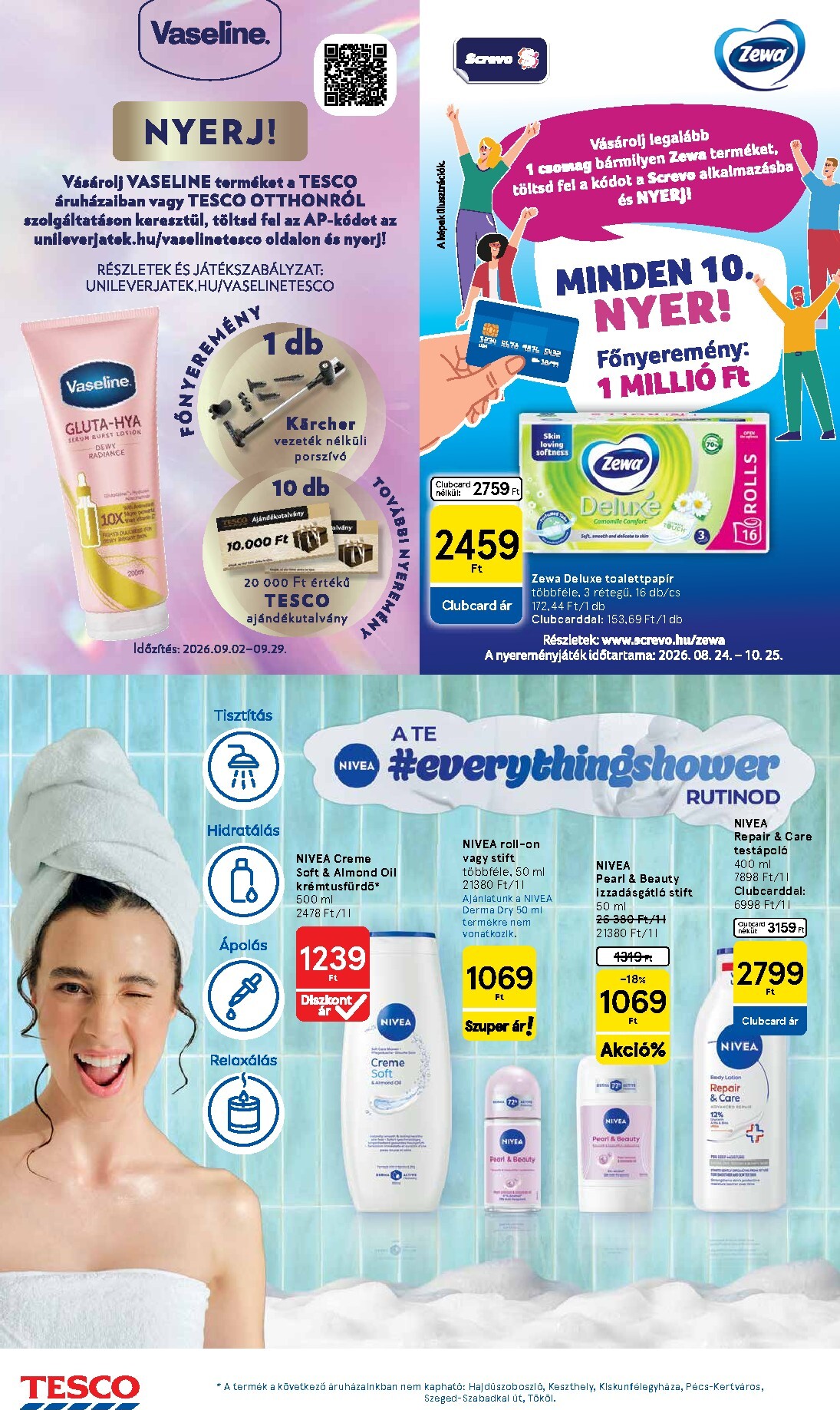 tesco - A jövőbeli Tesco akciós újság csütörtöktől 2026.09.03.-tól szerdától 2026.09.09.-ig érvényes. - page: 26