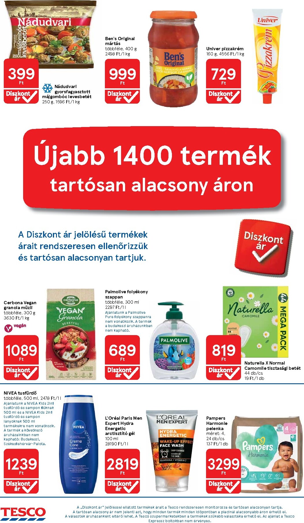 tesco - A jövőbeli Tesco akciós újság csütörtöktől 2026.09.03.-tól szerdától 2026.09.09.-ig érvényes. - page: 4