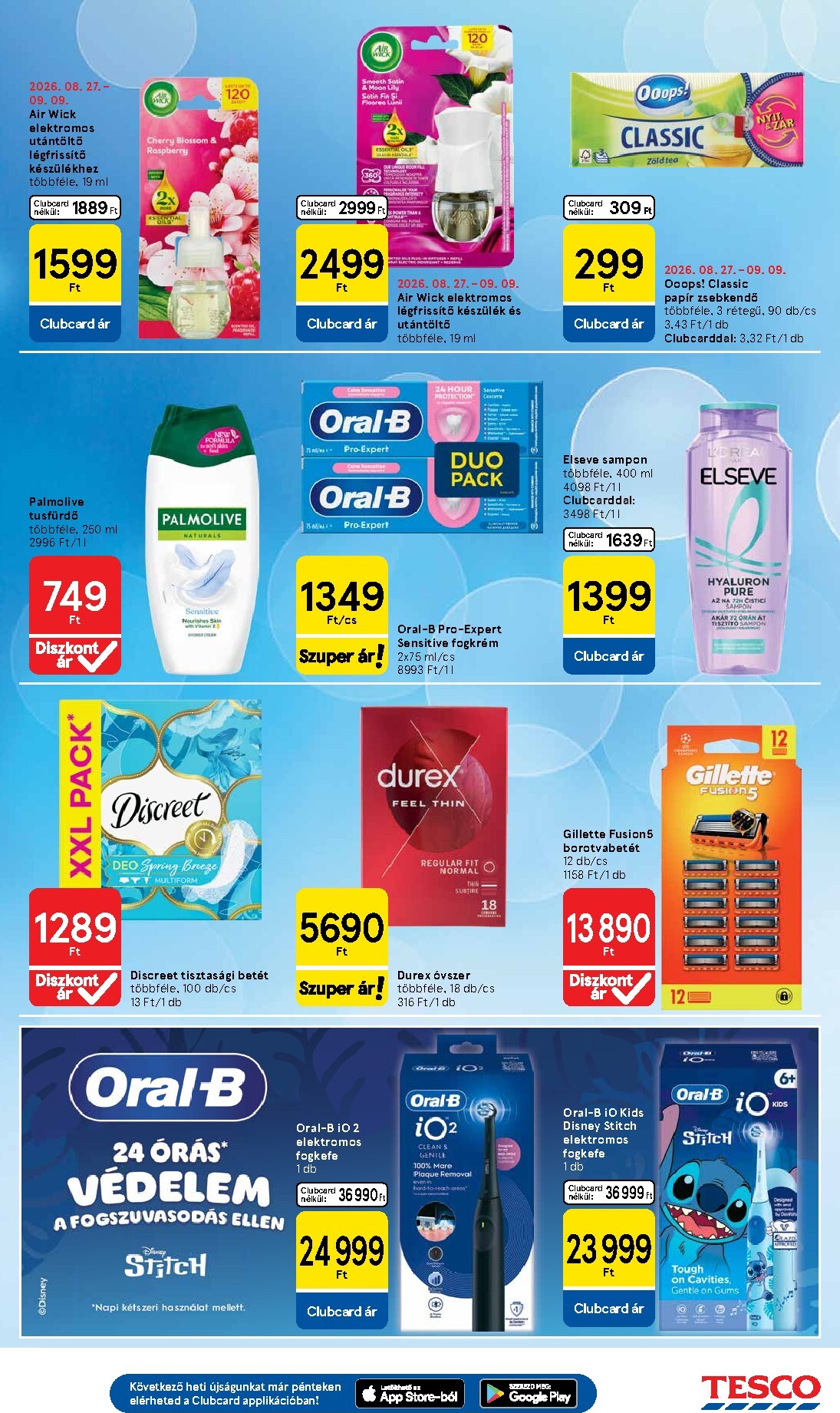 tesco - A jövőbeli Tesco akciós újság csütörtöktől 2026.09.03.-tól szerdától 2026.09.09.-ig érvényes. - page: 25
