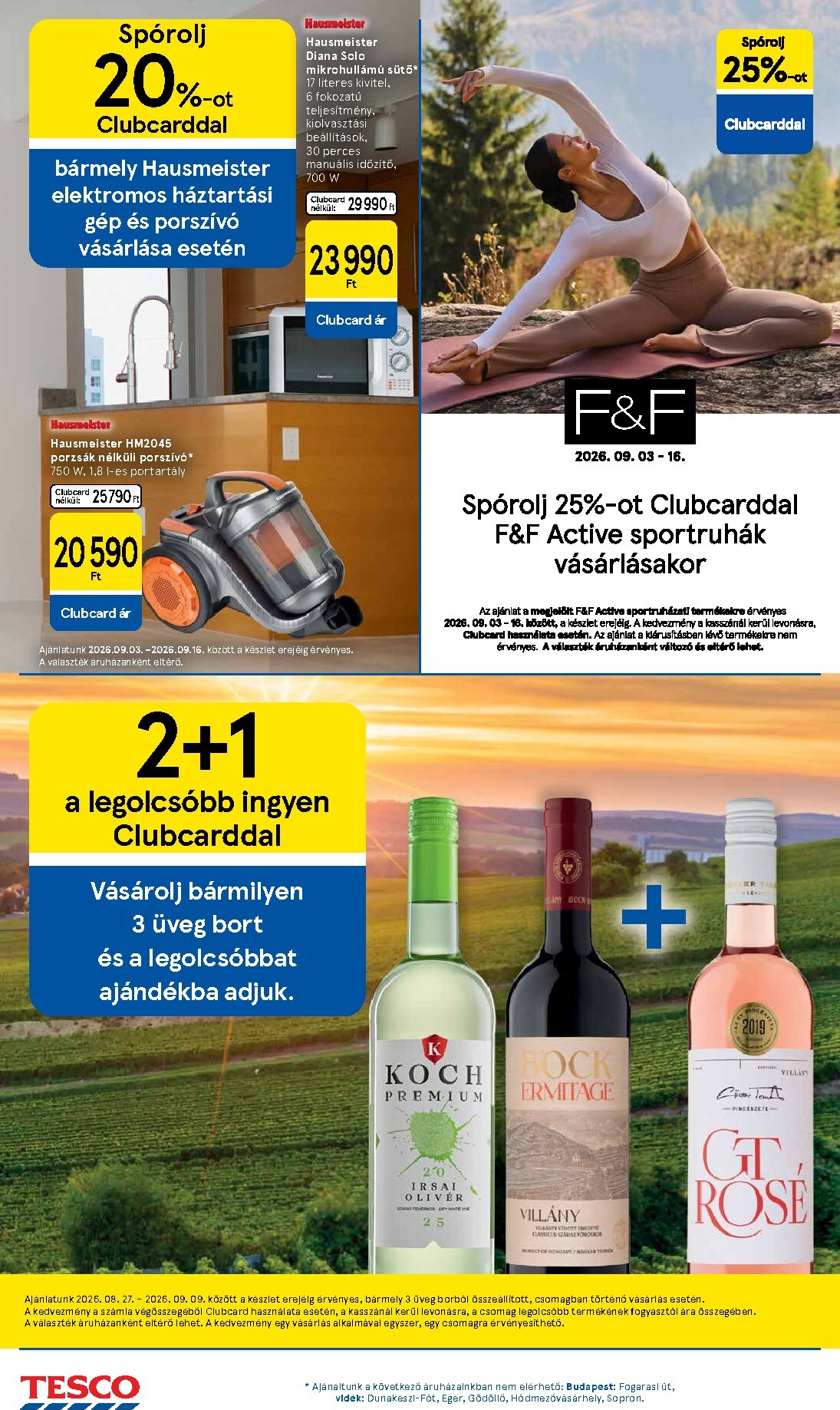 tesco - A jövőbeli Tesco akciós újság csütörtöktől 2026.09.03.-tól szerdától 2026.09.09.-ig érvényes. - page: 16