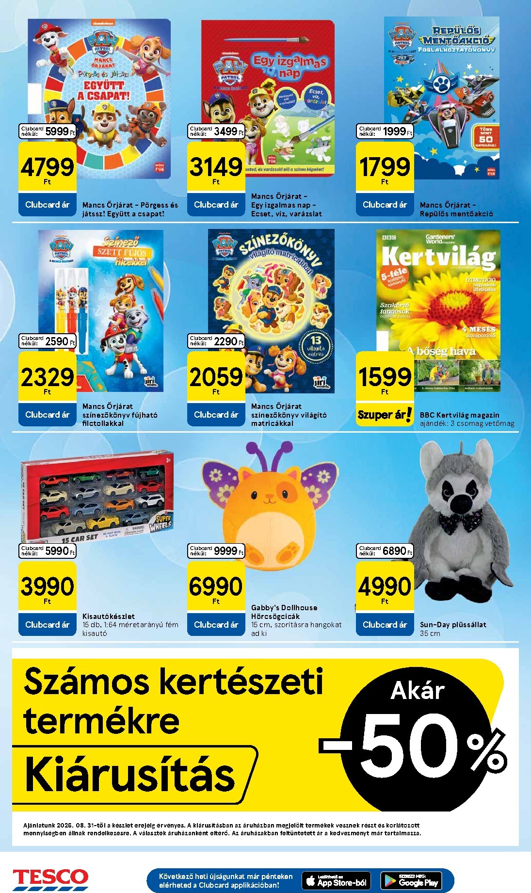 tesco - A jövőbeli Tesco akciós újság csütörtöktől 2026.09.03.-tól szerdától 2026.09.09.-ig érvényes. - page: 28
