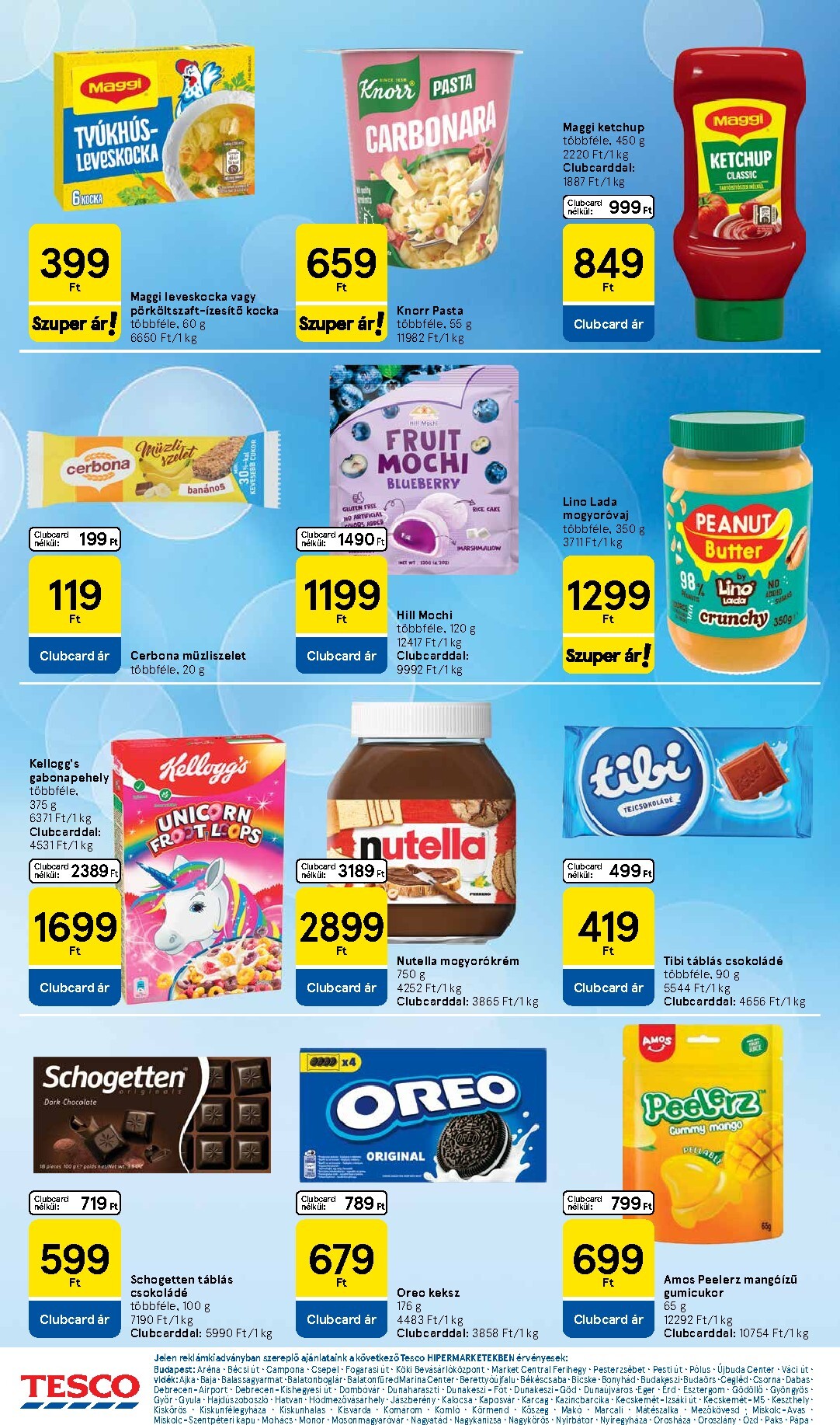 tesco - A jövőbeli Tesco akciós újság csütörtöktől 2026.09.03.-tól szerdától 2026.09.09.-ig érvényes. - page: 20