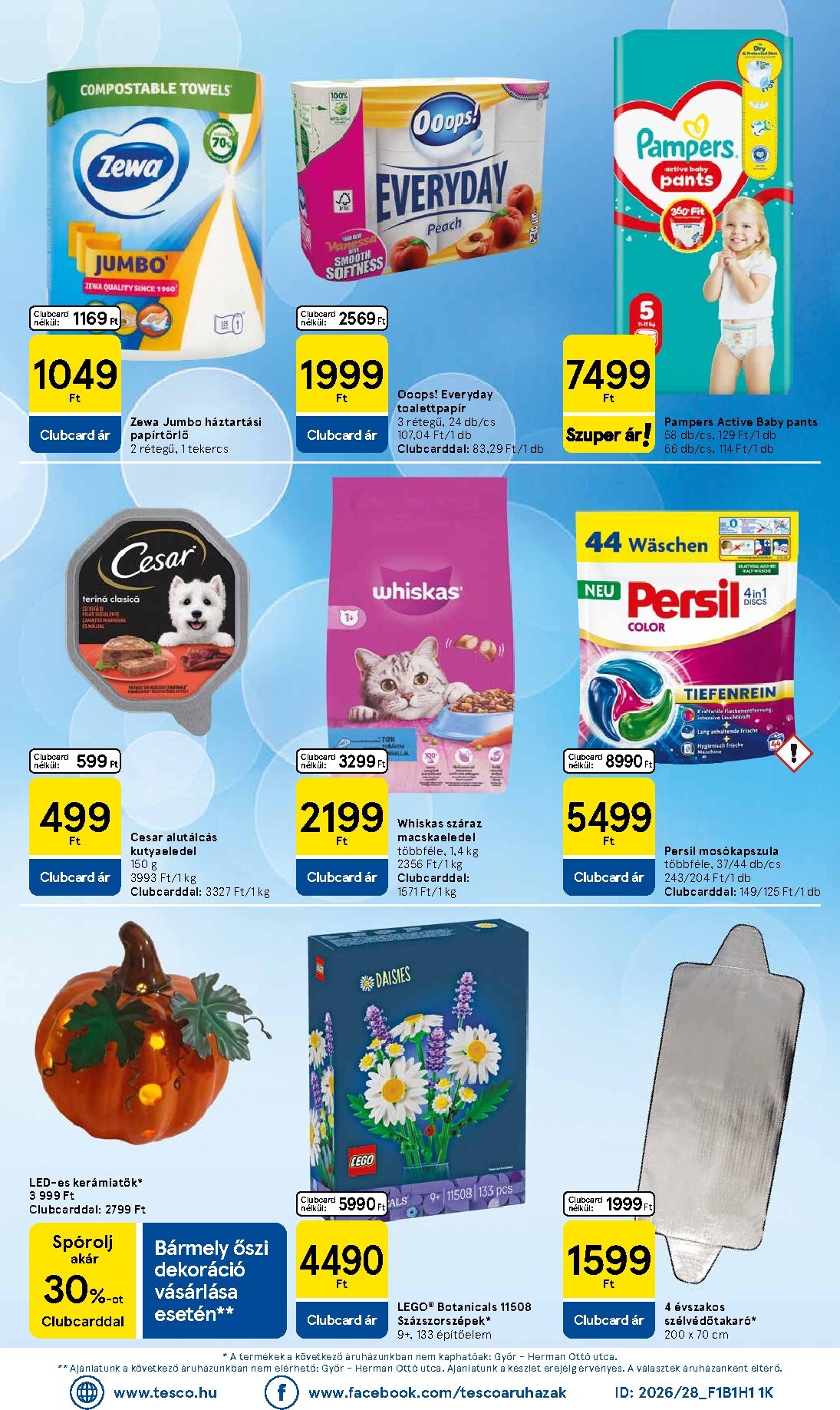 tesco - A jövőbeli Tesco szupermarket akciós újság csütörtöktől 2026.09.10.-tól szerdától 2026.09.16.-ig érvényes. - page: 8