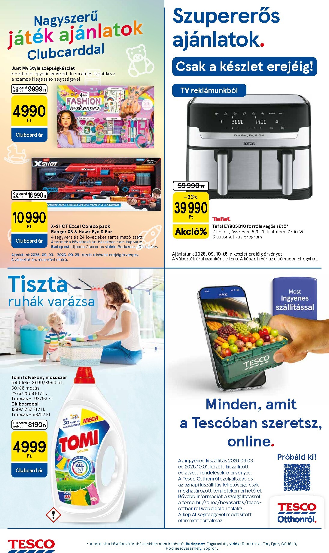 tesco - A jövőbeli Tesco akciós újság csütörtöktől 2026.09.10.-tól szerdától 2026.09.16.-ig érvényes. - page: 16