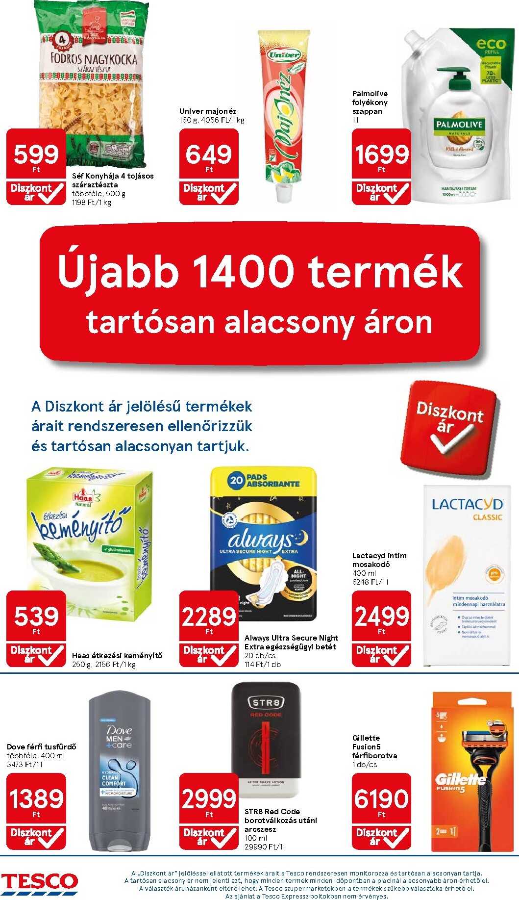 tesco - A jövőbeli Tesco akciós újság csütörtöktől 2026.09.10.-tól szerdától 2026.09.16.-ig érvényes. - page: 4