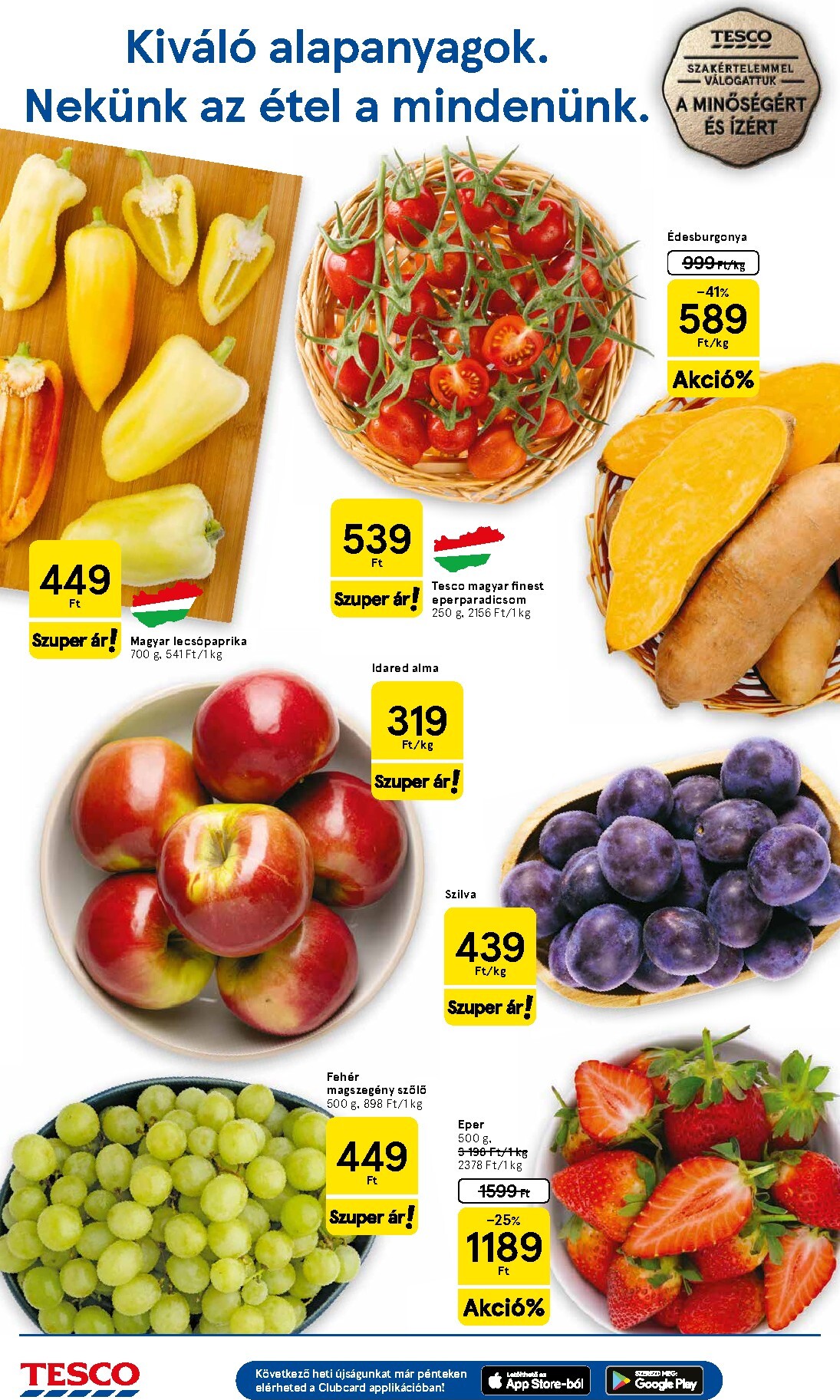 tesco - A jövőbeli Tesco akciós újság csütörtöktől 2026.09.10.-tól szerdától 2026.09.16.-ig érvényes. - page: 2