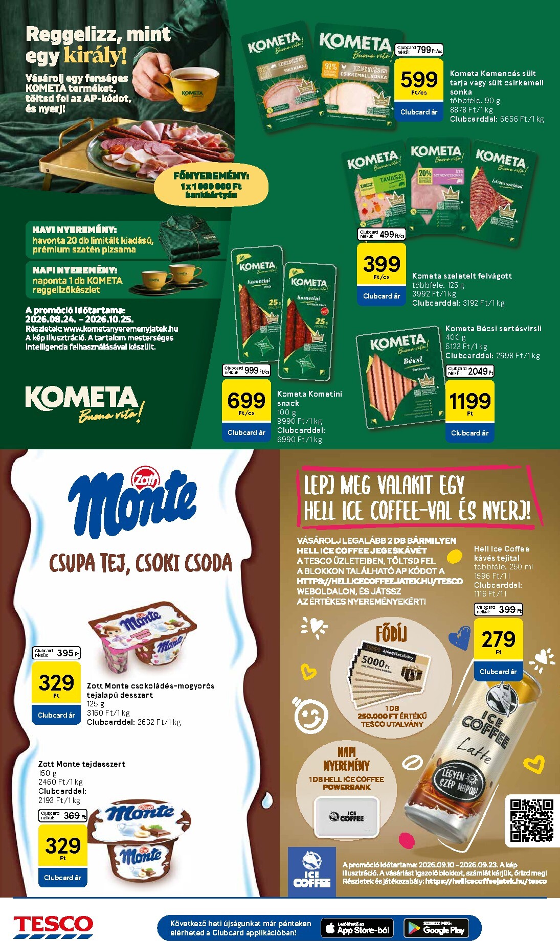tesco - A jövőbeli Tesco akciós újság csütörtöktől 2026.09.10.-tól szerdától 2026.09.16.-ig érvényes. - page: 20