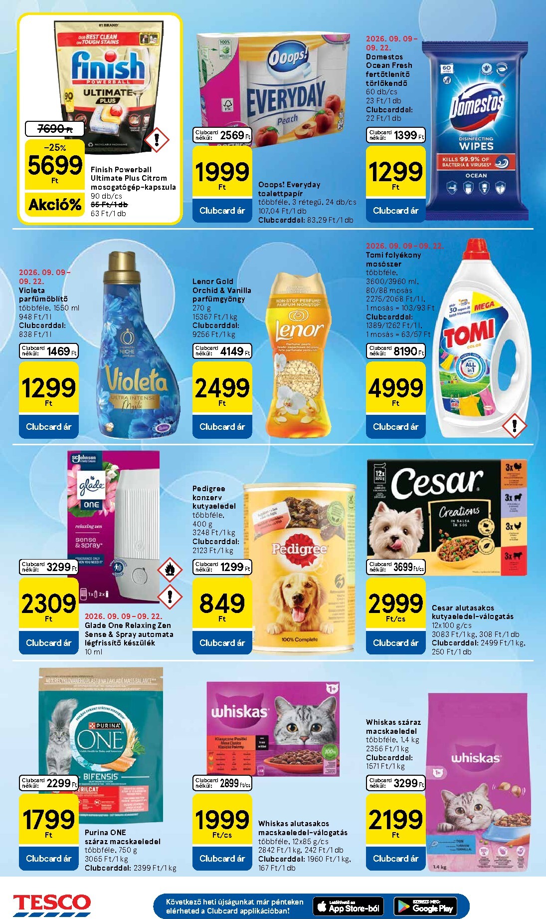 tesco - A jövőbeli Tesco akciós újság csütörtöktől 2026.09.17.-tól szerdától 2026.09.23.-ig érvényes. - page: 8