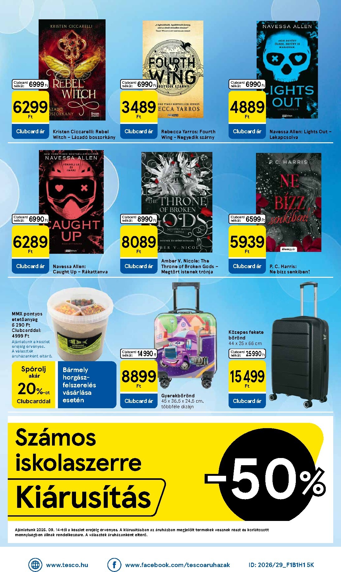 tesco - A jövőbeli Tesco akciós újság csütörtöktől 2026.09.17.-tól szerdától 2026.09.23.-ig érvényes. - page: 34
