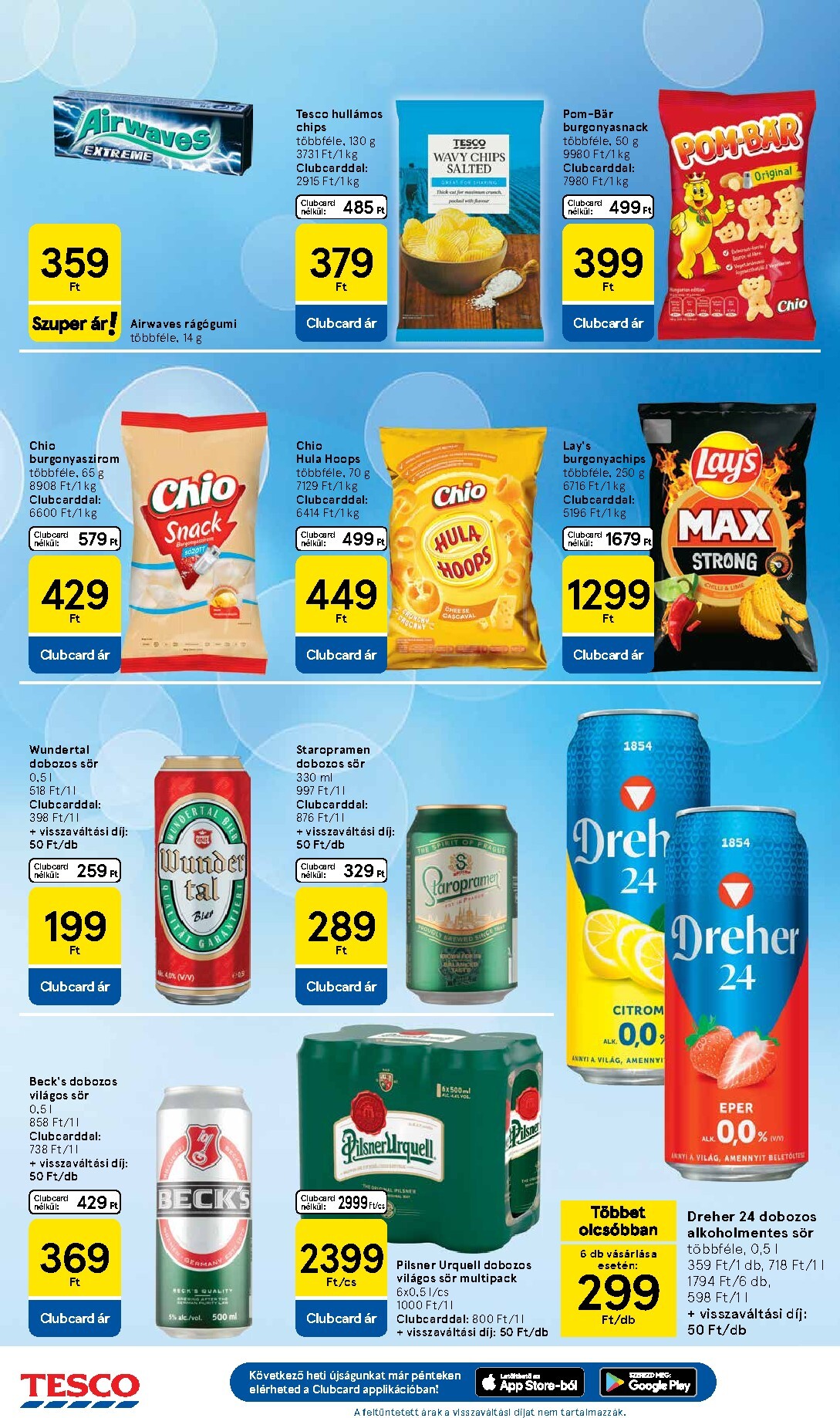 tesco - A jövőbeli Tesco akciós újság csütörtöktől 2026.09.17.-tól szerdától 2026.09.23.-ig érvényes. - page: 22