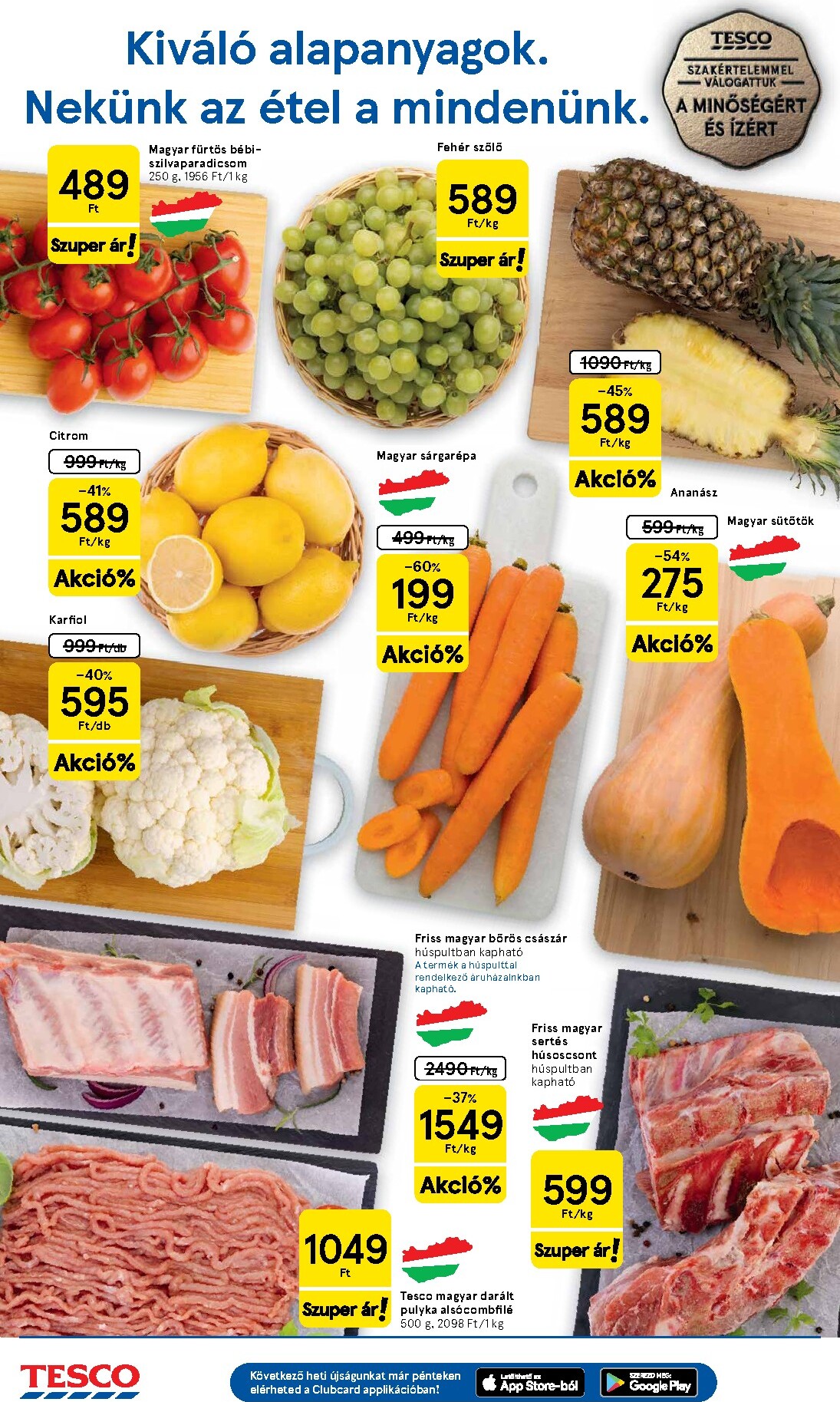 tesco - A jövőbeli Tesco szupermarket akciós újság csütörtöktől 2026.09.17.-tól szerdától 2026.09.23.-ig érvényes. - page: 2