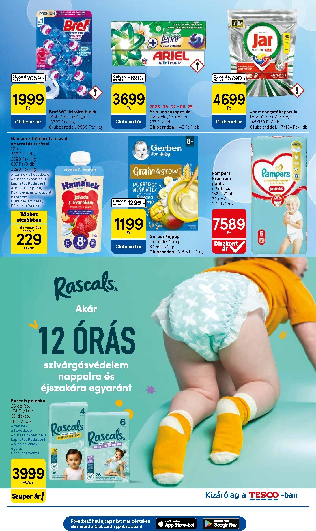 tesco - A jövőbeli Tesco akciós újság csütörtöktől 2026.09.24.-tól szerdától 2026.09.30.-ig érvényes. - page: 23