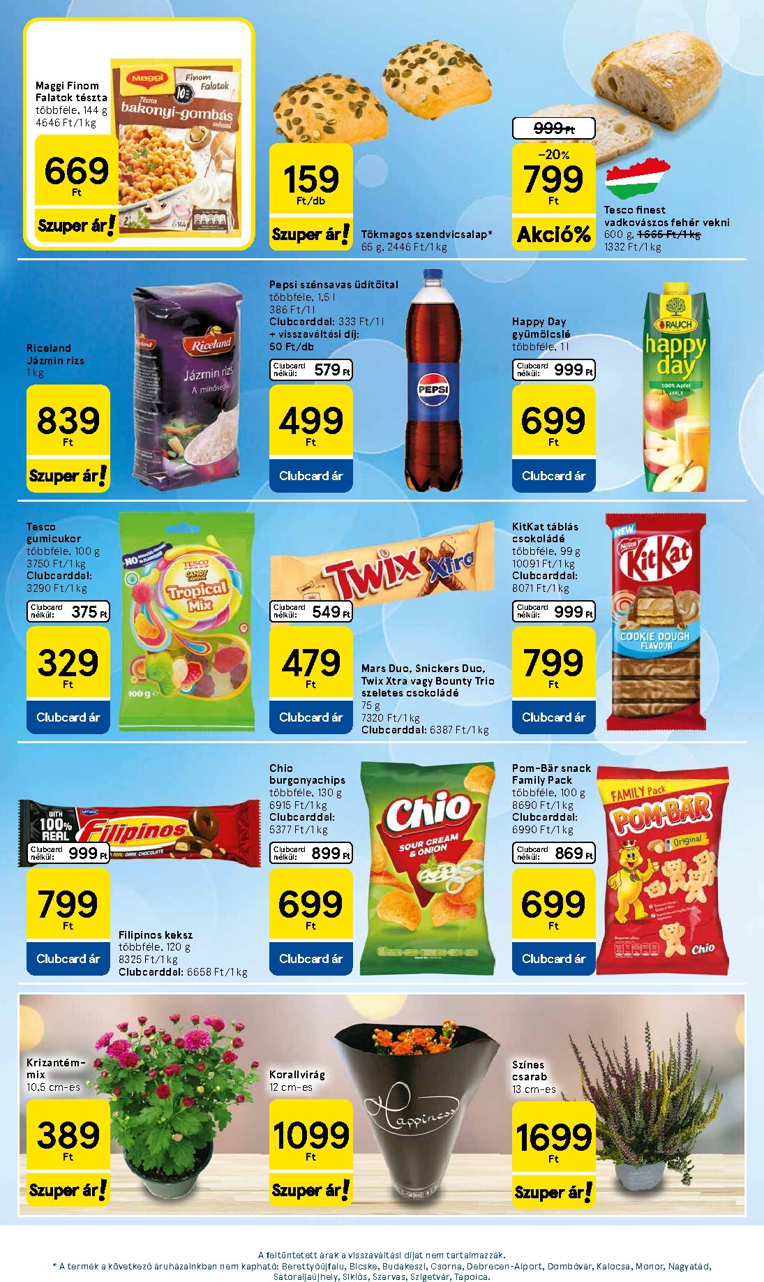 tesco - A jövőbeli Tesco akciós újság csütörtöktől 2026.09.24.-tól szerdától 2026.09.30.-ig érvényes. - page: 5