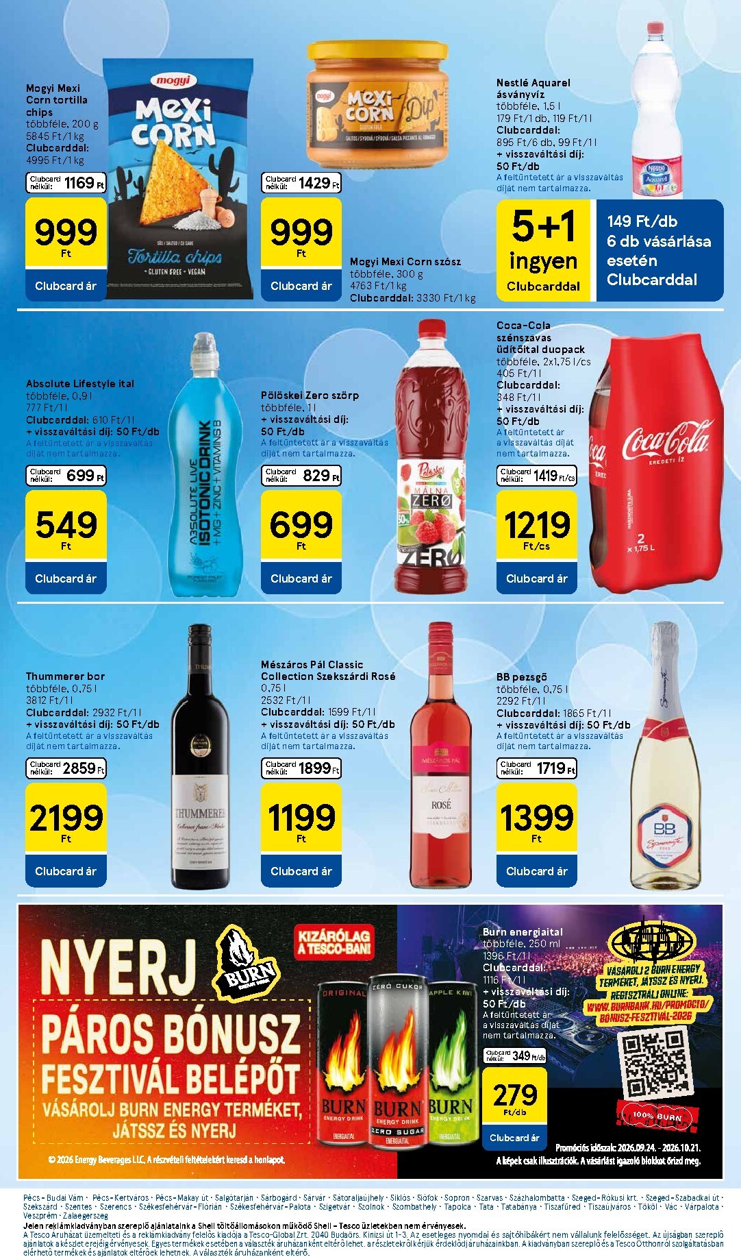 tesco - A jövőbeli Tesco akciós újság csütörtöktől 2026.09.24.-tól szerdától 2026.09.30.-ig érvényes. - page: 19
