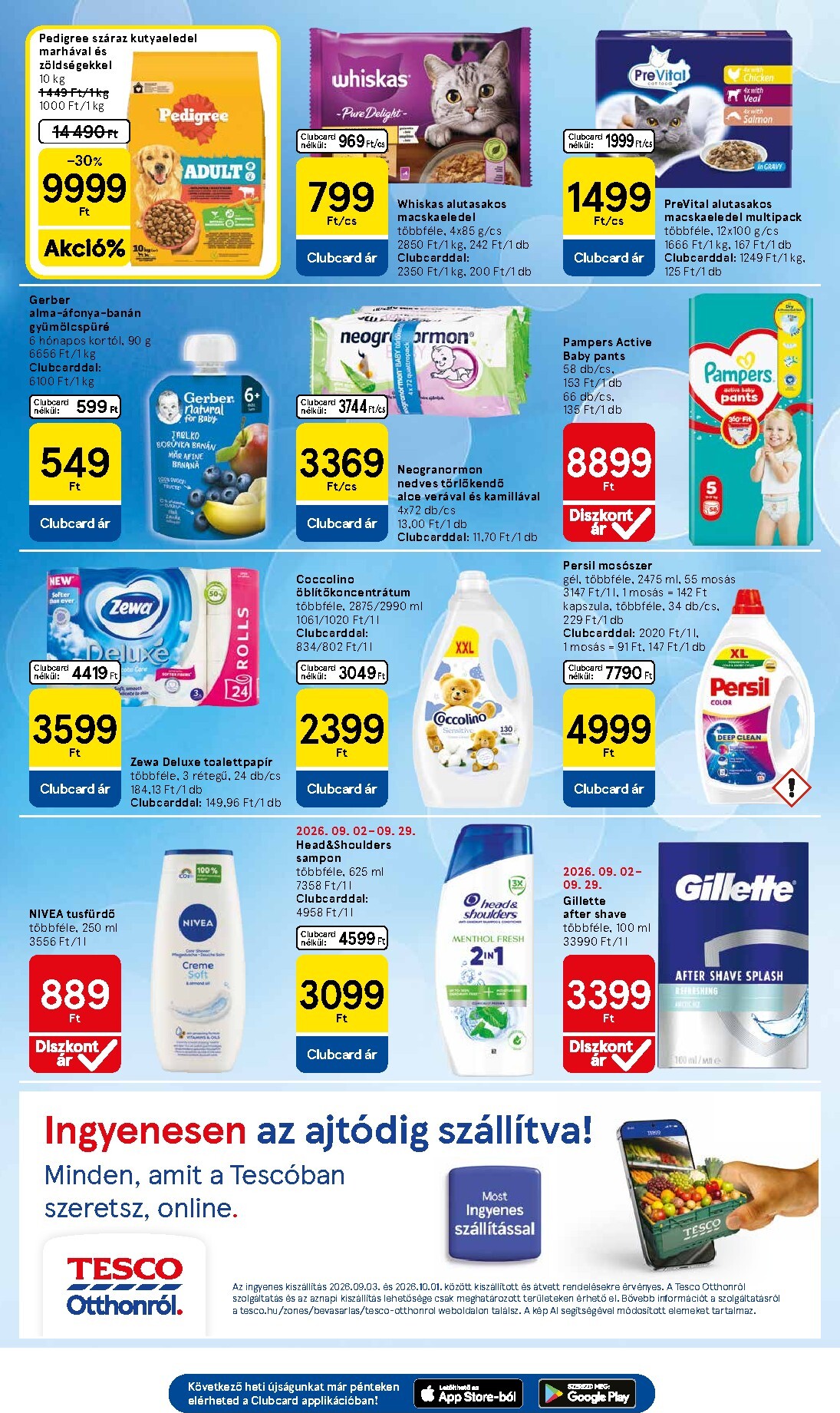 tesco - A jövőbeli Tesco akciós újság csütörtöktől 2026.09.24.-tól szerdától 2026.09.30.-ig érvényes. - page: 7