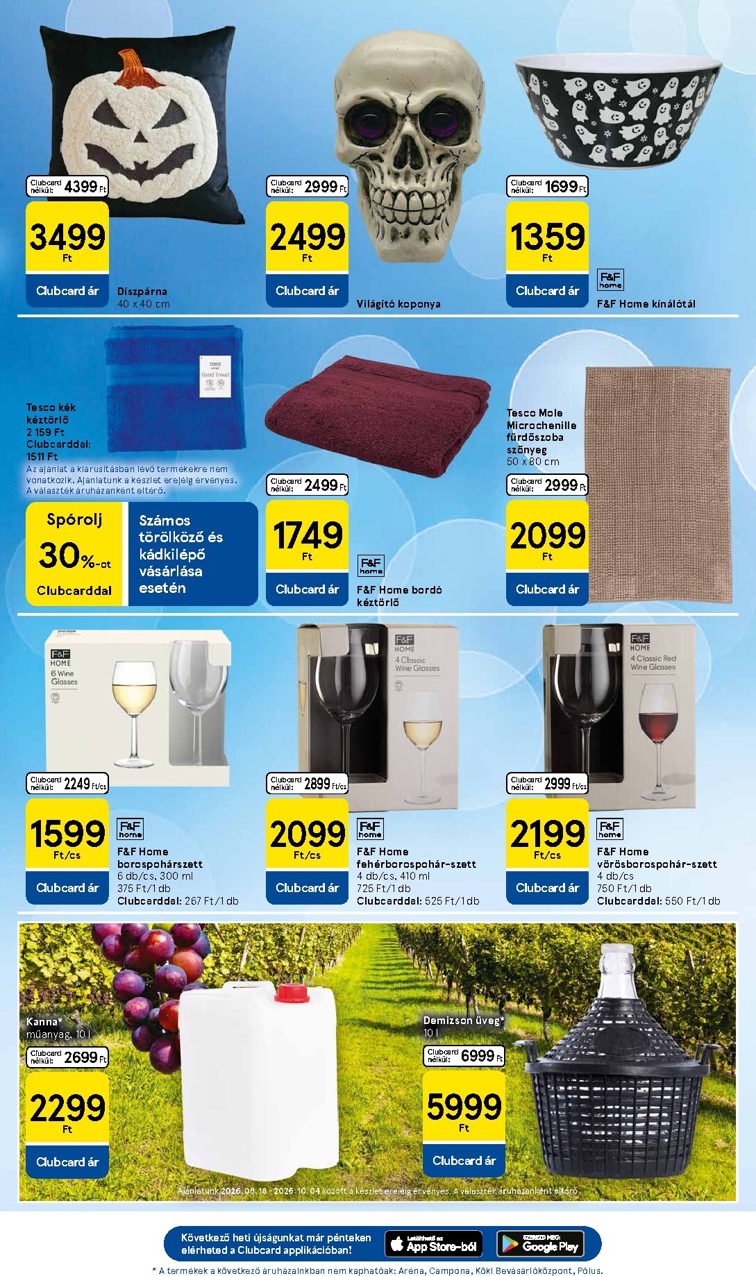 tesco - A jövőbeli Tesco akciós újság csütörtöktől 2026.09.24.-tól szerdától 2026.09.30.-ig érvényes. - page: 27