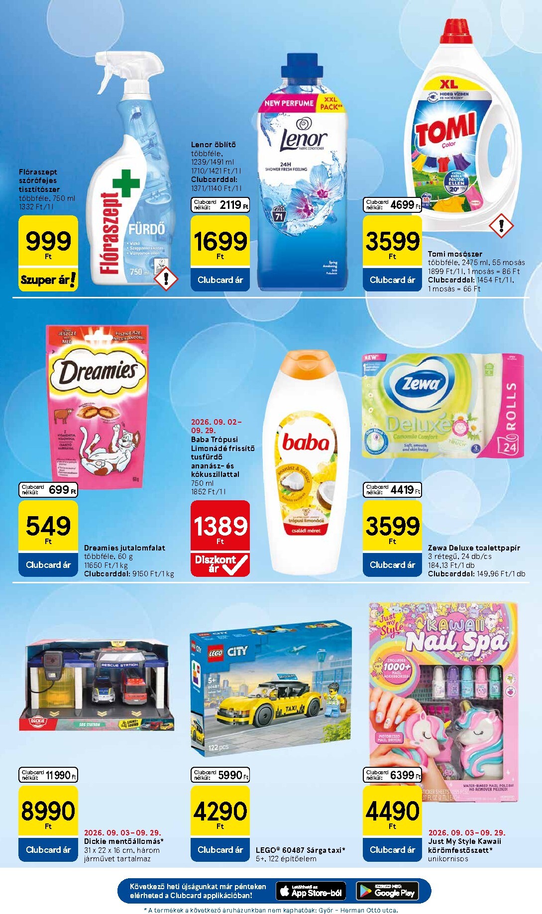 tesco - A jövőbeli Tesco szupermarket akciós újság csütörtöktől 2026.09.24.-tól szerdától 2026.09.30.-ig érvényes. - page: 7