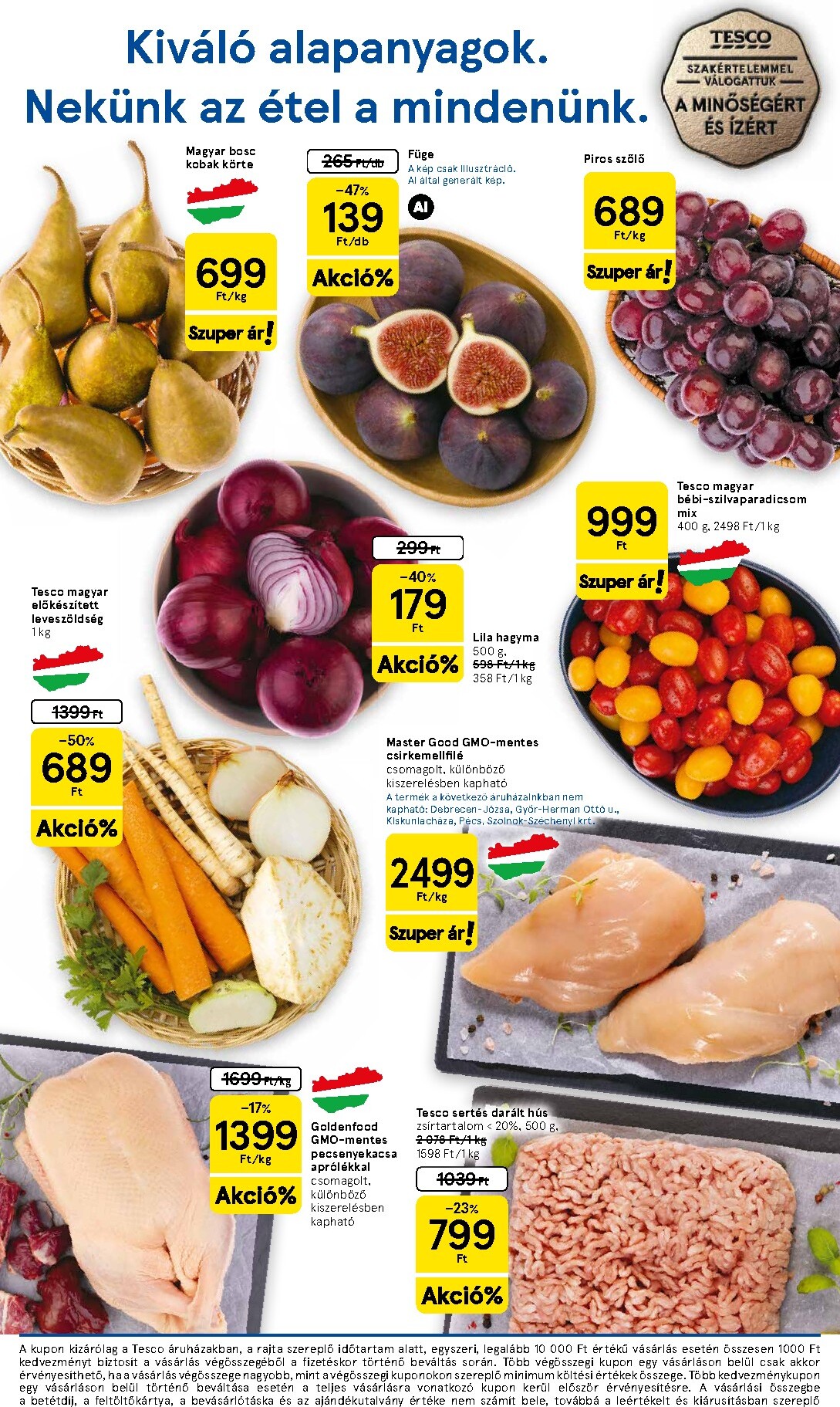 tesco - A jövőbeli Tesco szupermarket akciós újság csütörtöktől 2026.09.24.-tól szerdától 2026.09.30.-ig érvényes. - page: 2