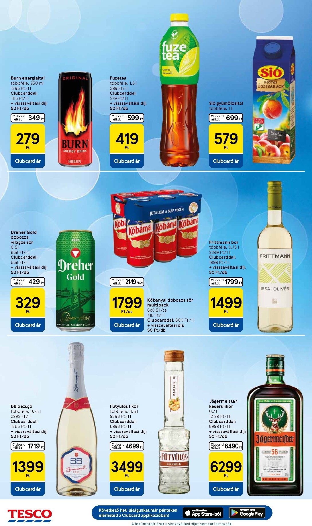 tesco - A jövőbeli Tesco szupermarket akciós újság csütörtöktől 2026.09.24.-tól szerdától 2026.09.30.-ig érvényes. - page: 6
