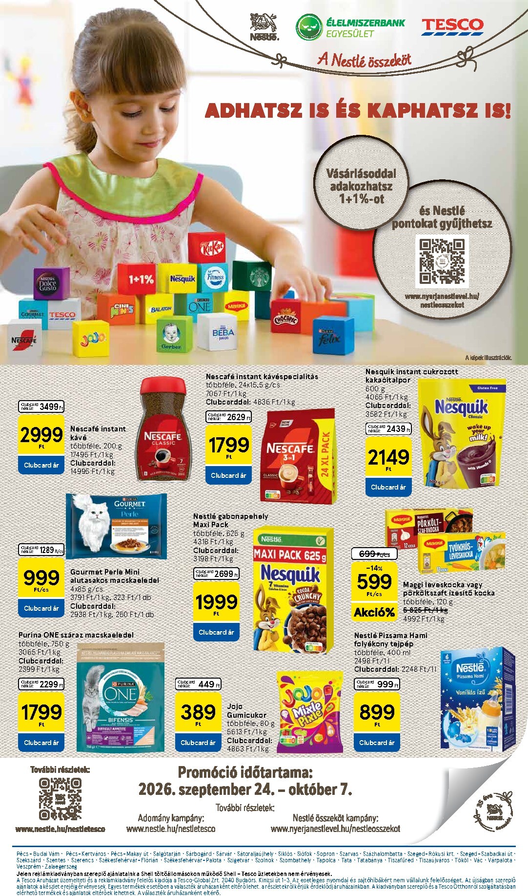tesco - A jövőbeli Tesco akciós újság csütörtöktől 2026.10.01.-tól szerdától 2026.10.07.-ig érvényes. - page: 21