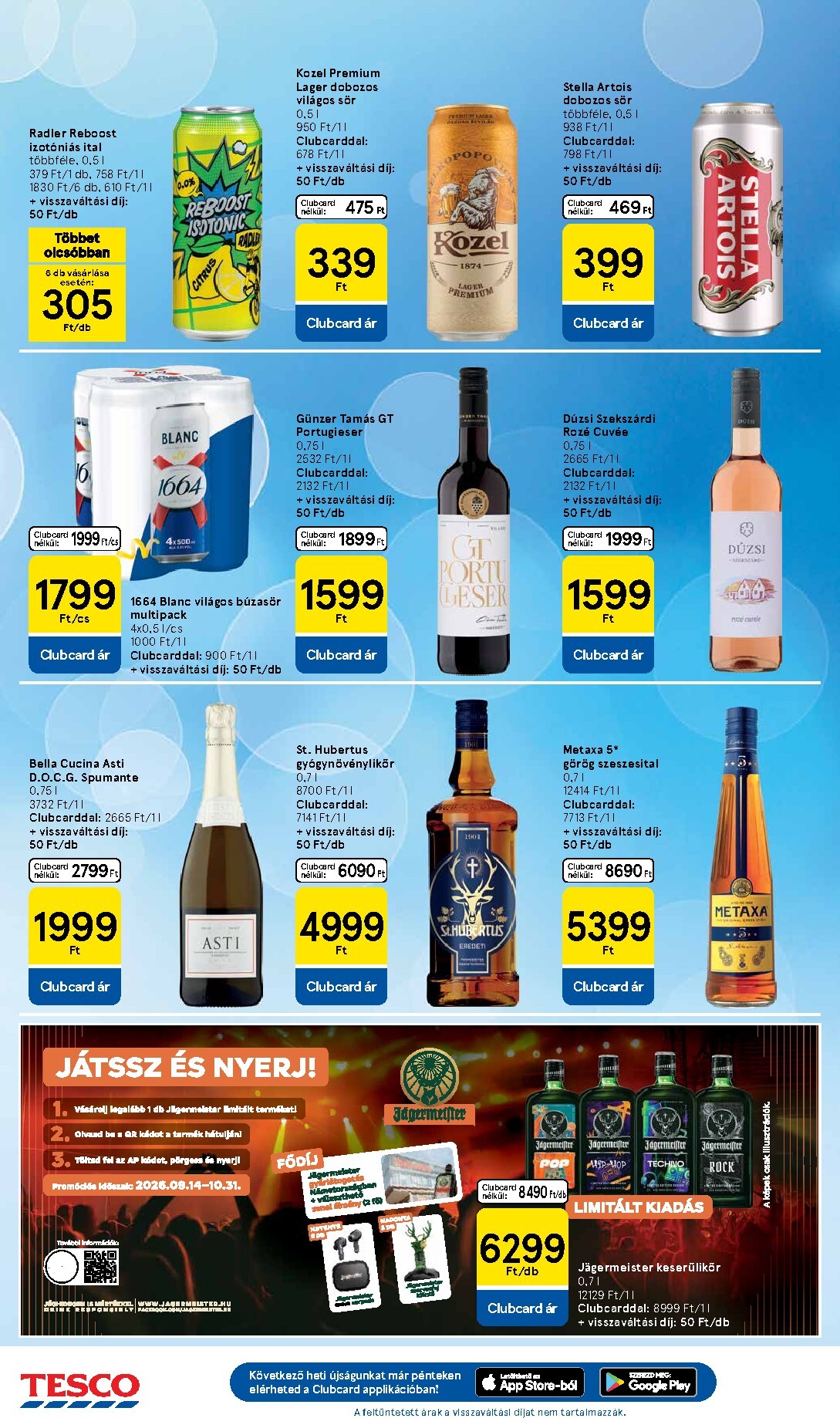 tesco - A jövőbeli Tesco akciós újság csütörtöktől 2026.10.01.-tól szerdától 2026.10.07.-ig érvényes. - page: 24