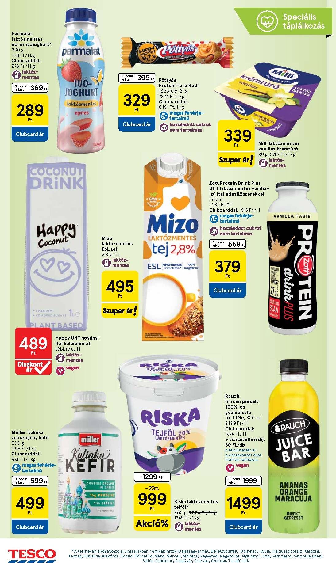 tesco - A jövőbeli Tesco akciós újság csütörtöktől 2026.10.01.-tól szerdától 2026.10.07.-ig érvényes. - page: 10