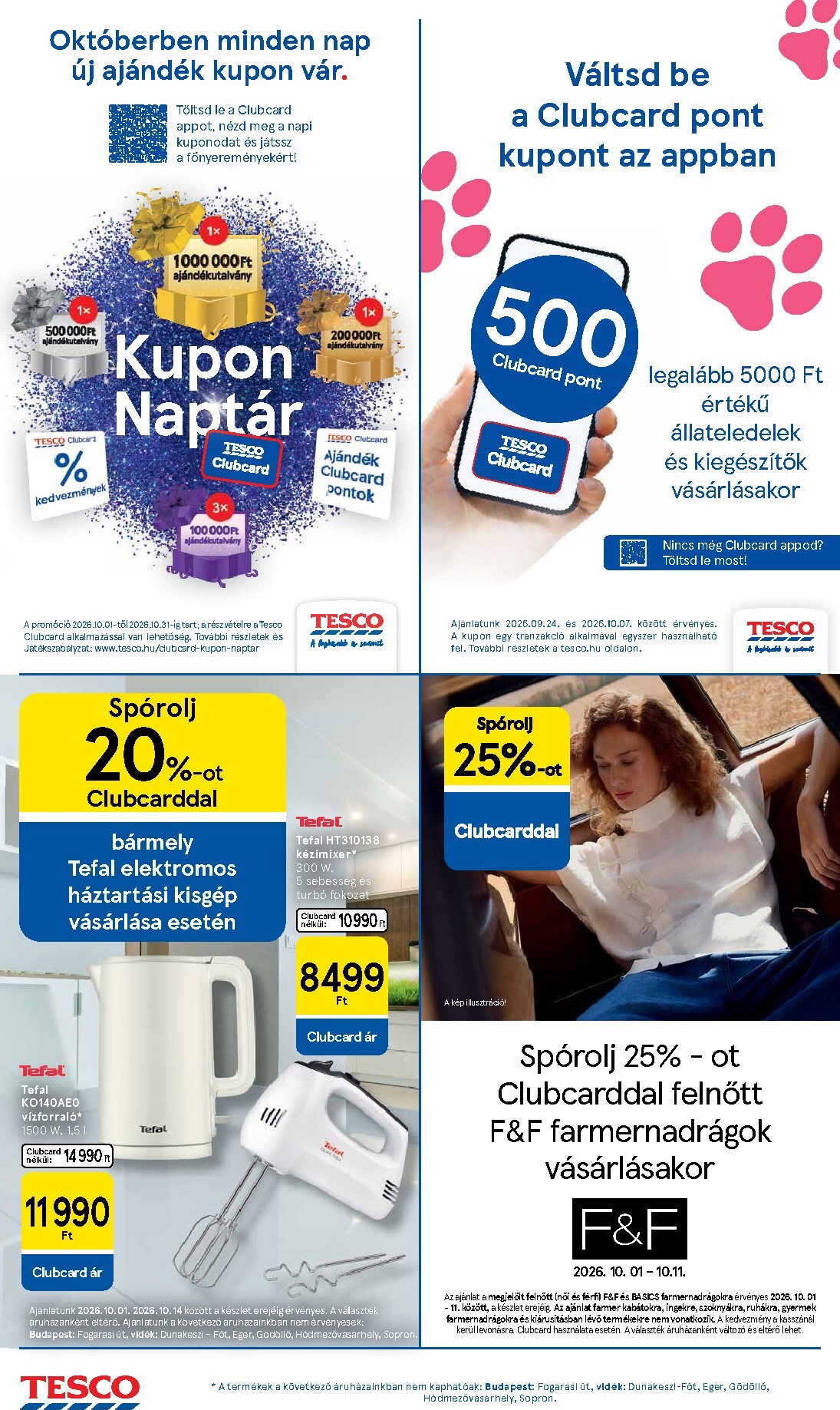tesco - A jövőbeli Tesco akciós újság csütörtöktől 2026.10.01.-tól szerdától 2026.10.07.-ig érvényes. - page: 16