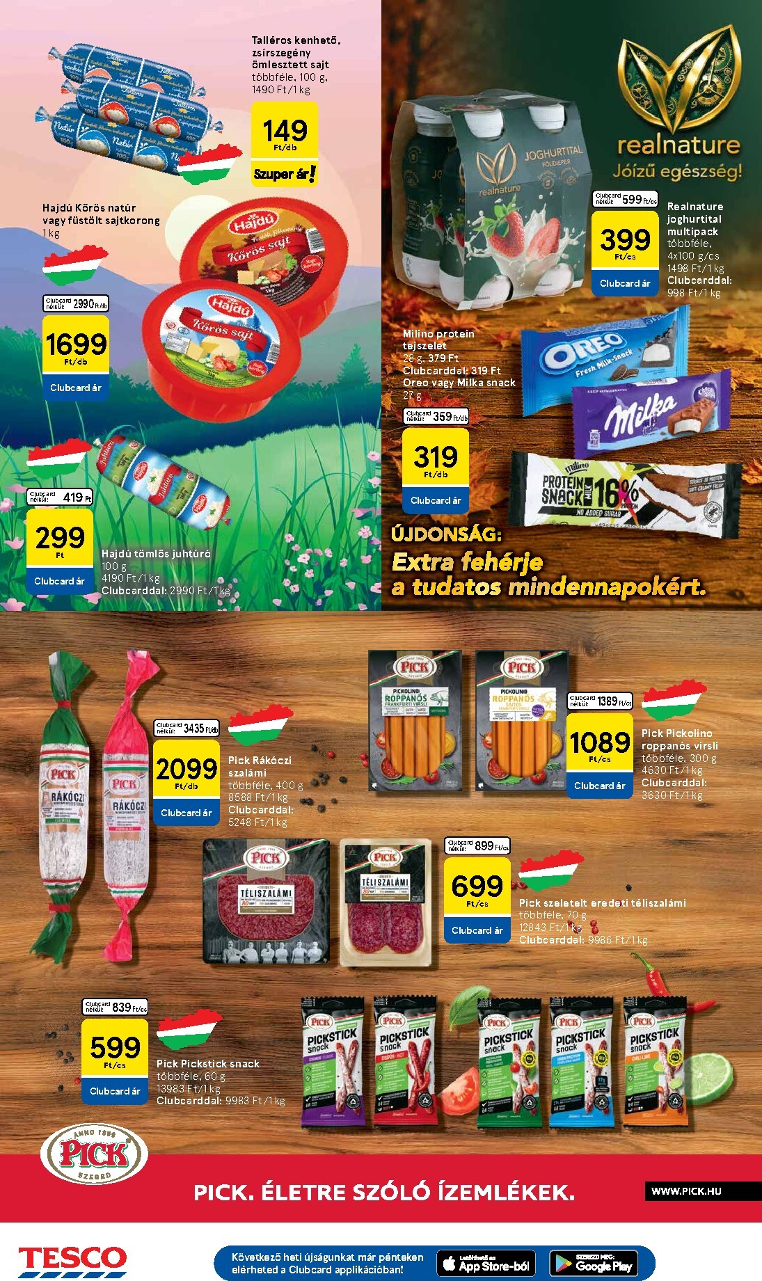 tesco - A jövőbeli Tesco akciós újság csütörtöktől 2026.10.01.-tól szerdától 2026.10.07.-ig érvényes. - page: 18