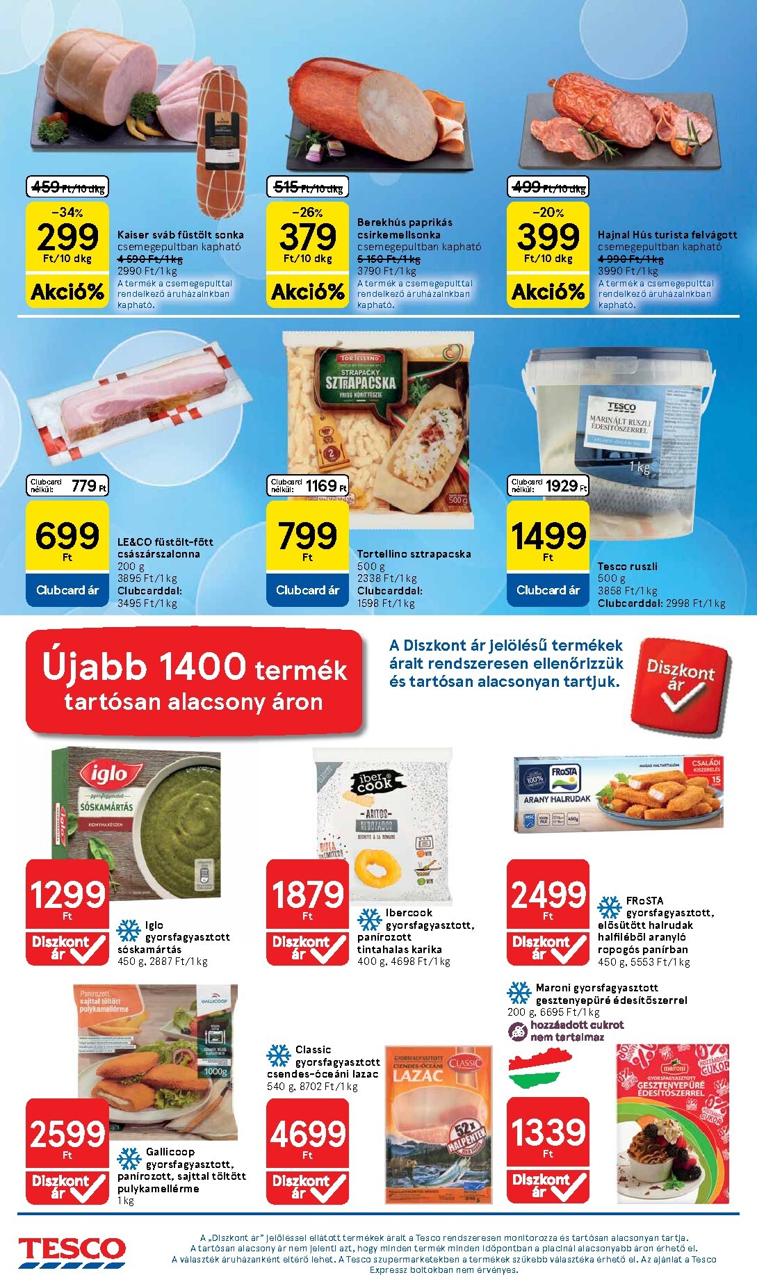 tesco - A jövőbeli Tesco akciós újság csütörtöktől 2026.10.01.-tól szerdától 2026.10.07.-ig érvényes. - page: 4