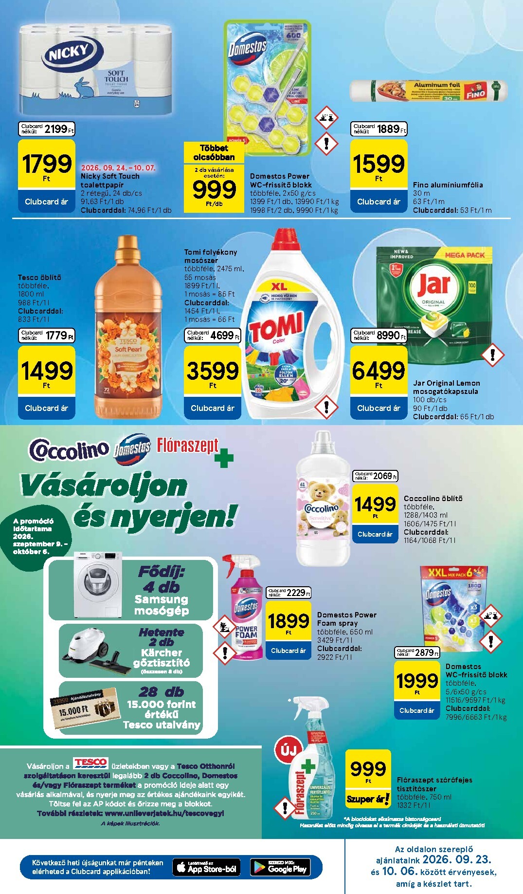 tesco - A jövőbeli Tesco akciós újság csütörtöktől 2026.10.01.-tól szerdától 2026.10.07.-ig érvényes. - page: 25