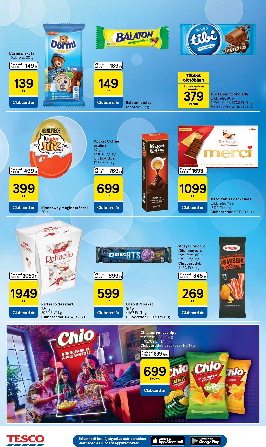 tesco - A jövőbeli Tesco akciós újság csütörtöktől 2026.10.01.-tól szerdától 2026.10.07.-ig érvényes. - page: 22