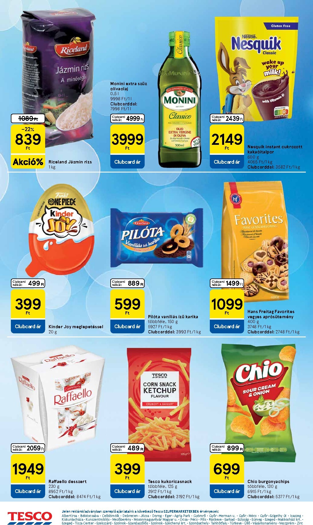 tesco - A jövőbeli Tesco szupermarket akciós újság csütörtöktől 2026.10.01.-tól szerdától 2026.10.07.-ig érvényes. - page: 4