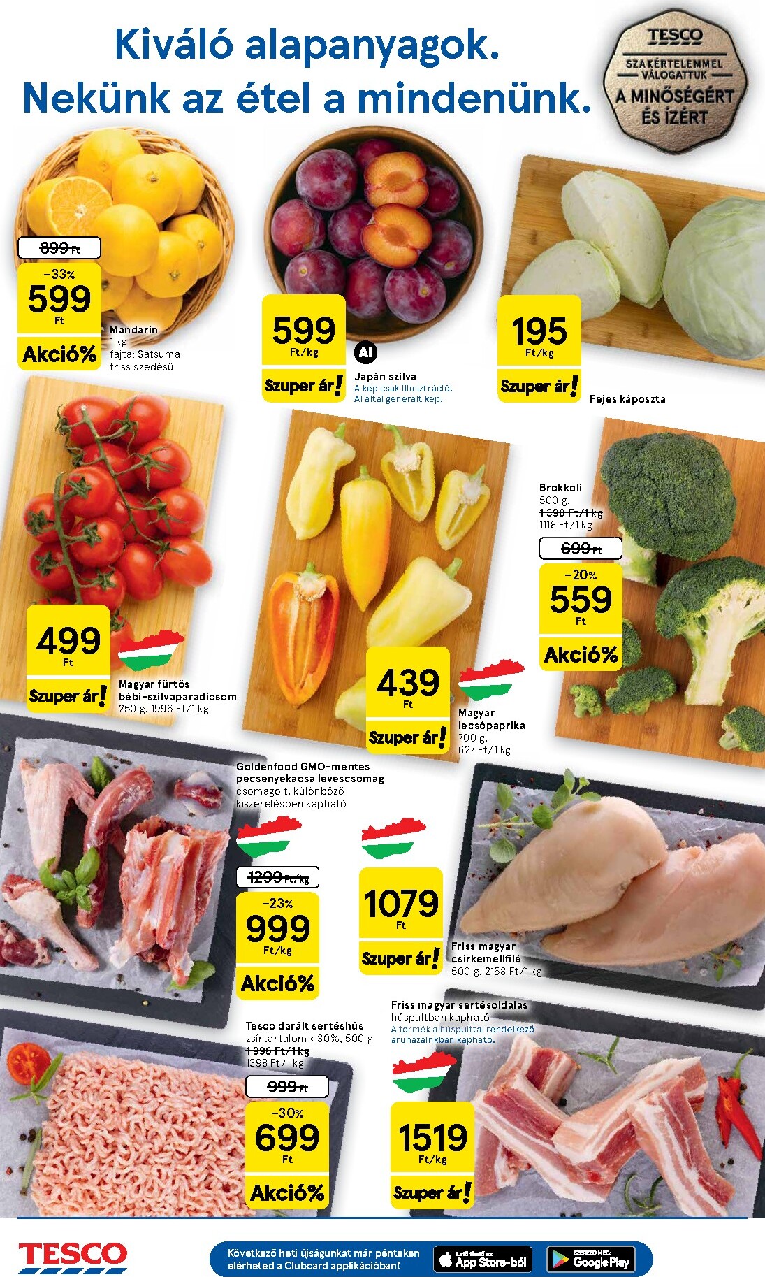 tesco - A jövőbeli Tesco szupermarket akciós újság csütörtöktől 2026.10.01.-tól szerdától 2026.10.07.-ig érvényes. - page: 2