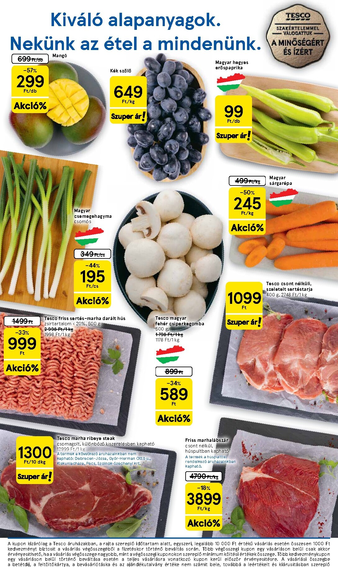 tesco - A jövőbeli Tesco szupermarket akciós újság csütörtöktől 2026.10.08.-tól szerdától 2026.10.14.-ig érvényes. - page: 2