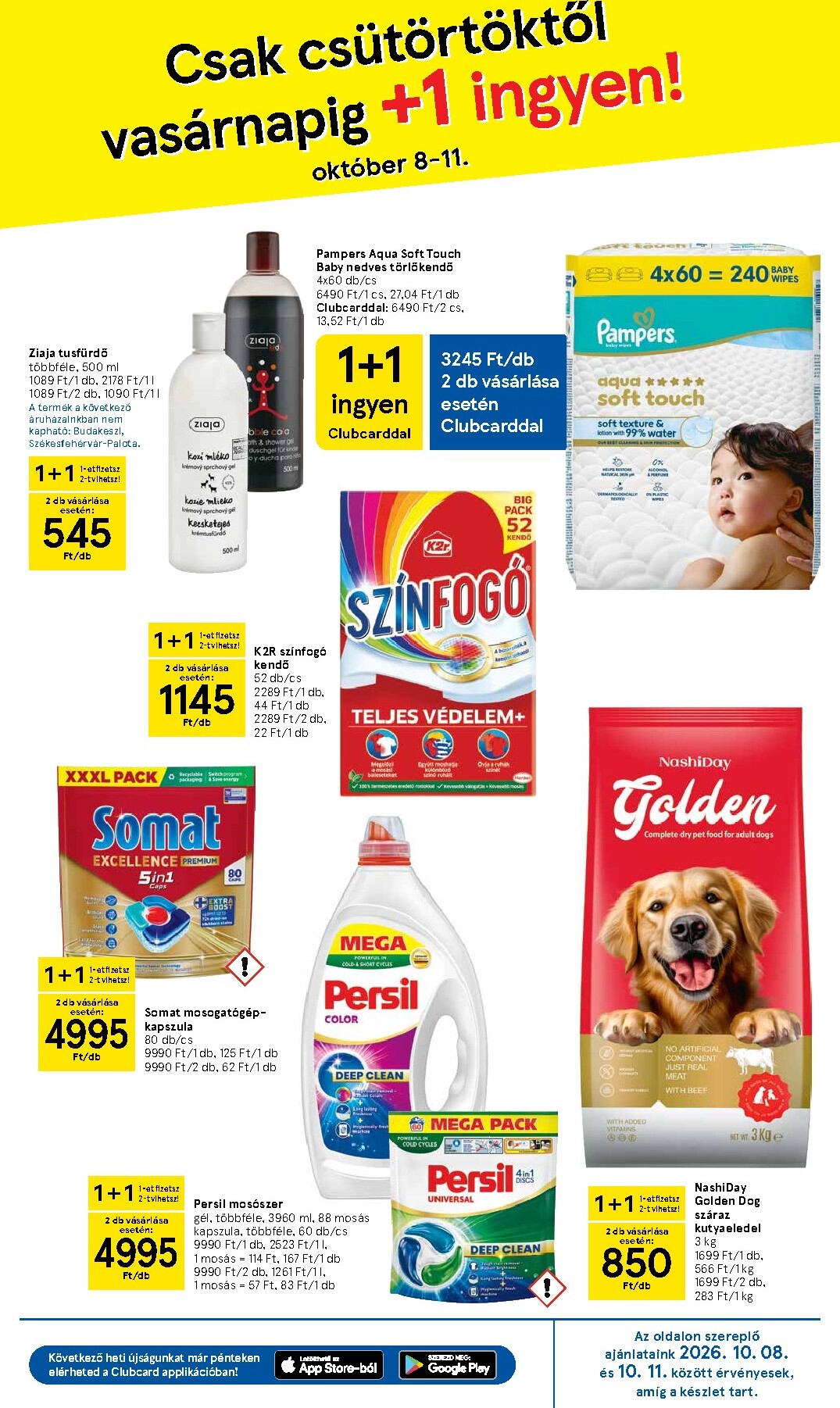 tesco - A jövőbeli Tesco akciós újság csütörtöktől 2026.10.08.-tól szerdától 2026.10.14.-ig érvényes. - page: 11