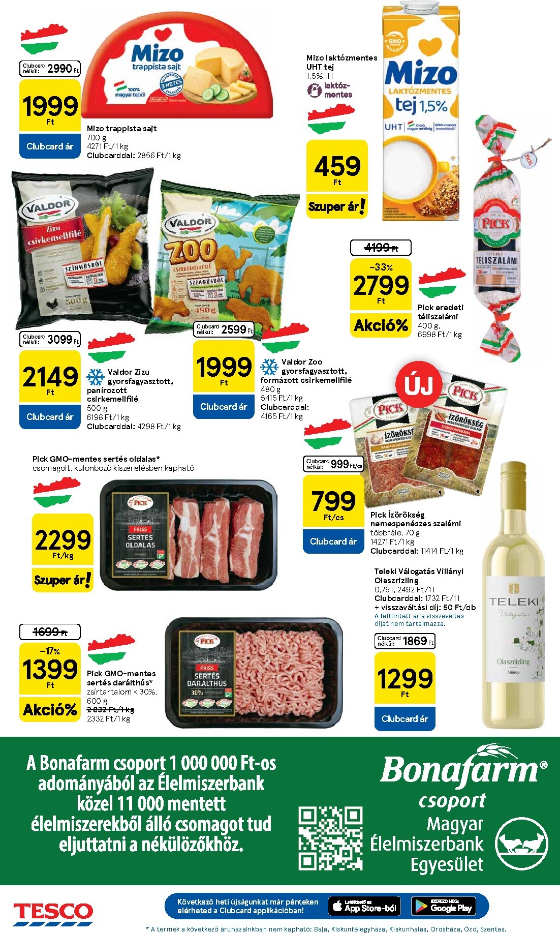 tesco - A jövőbeli Tesco akciós újság csütörtöktől 2026.10.08.-tól szerdától 2026.10.14.-ig érvényes. - page: 22