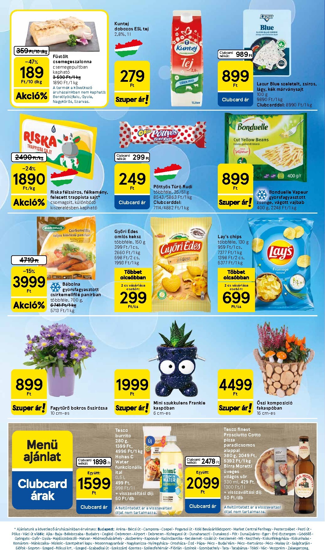 tesco - A jövőbeli Tesco akciós újság csütörtöktől 2026.10.15.-tól szerdától 2026.10.21.-ig érvényes. - page: 4
