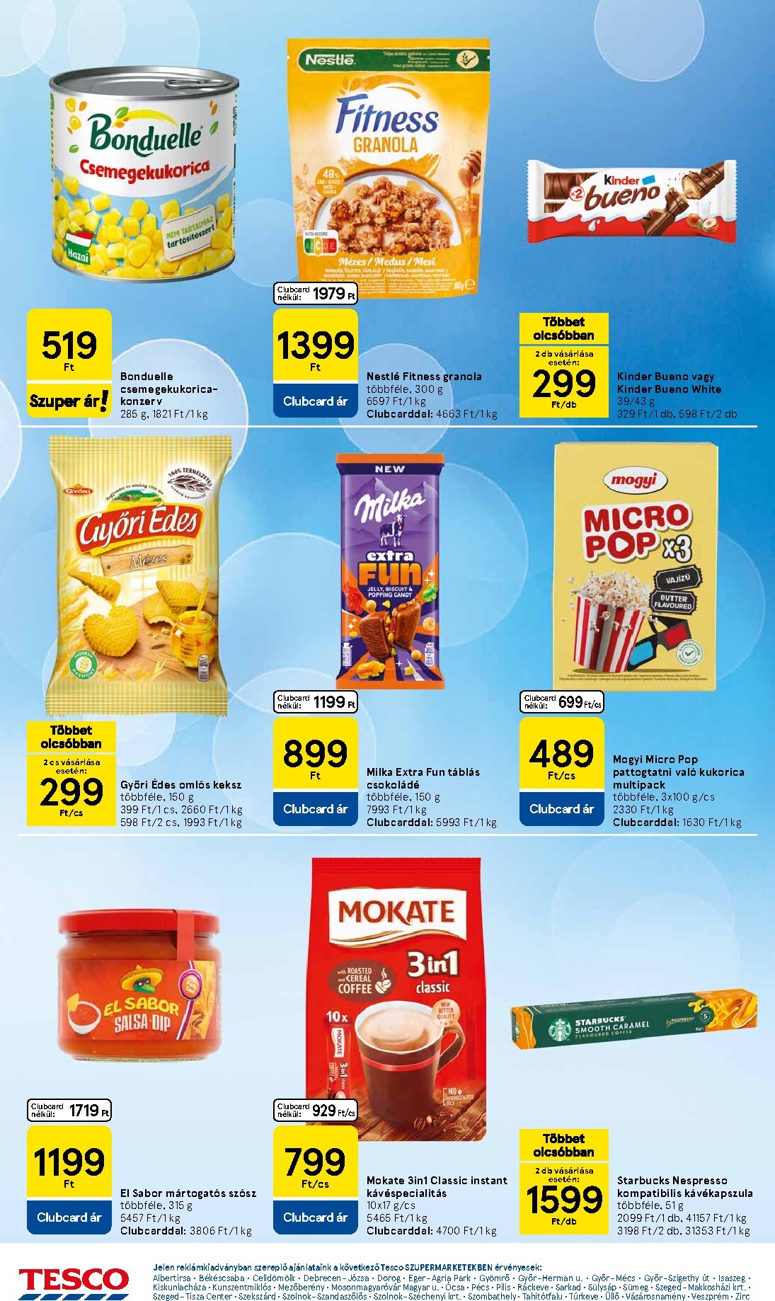 tesco - A jövőbeli Tesco szupermarket akciós újság csütörtöktől 2026.10.15.-tól szerdától 2026.10.21.-ig érvényes. - page: 6