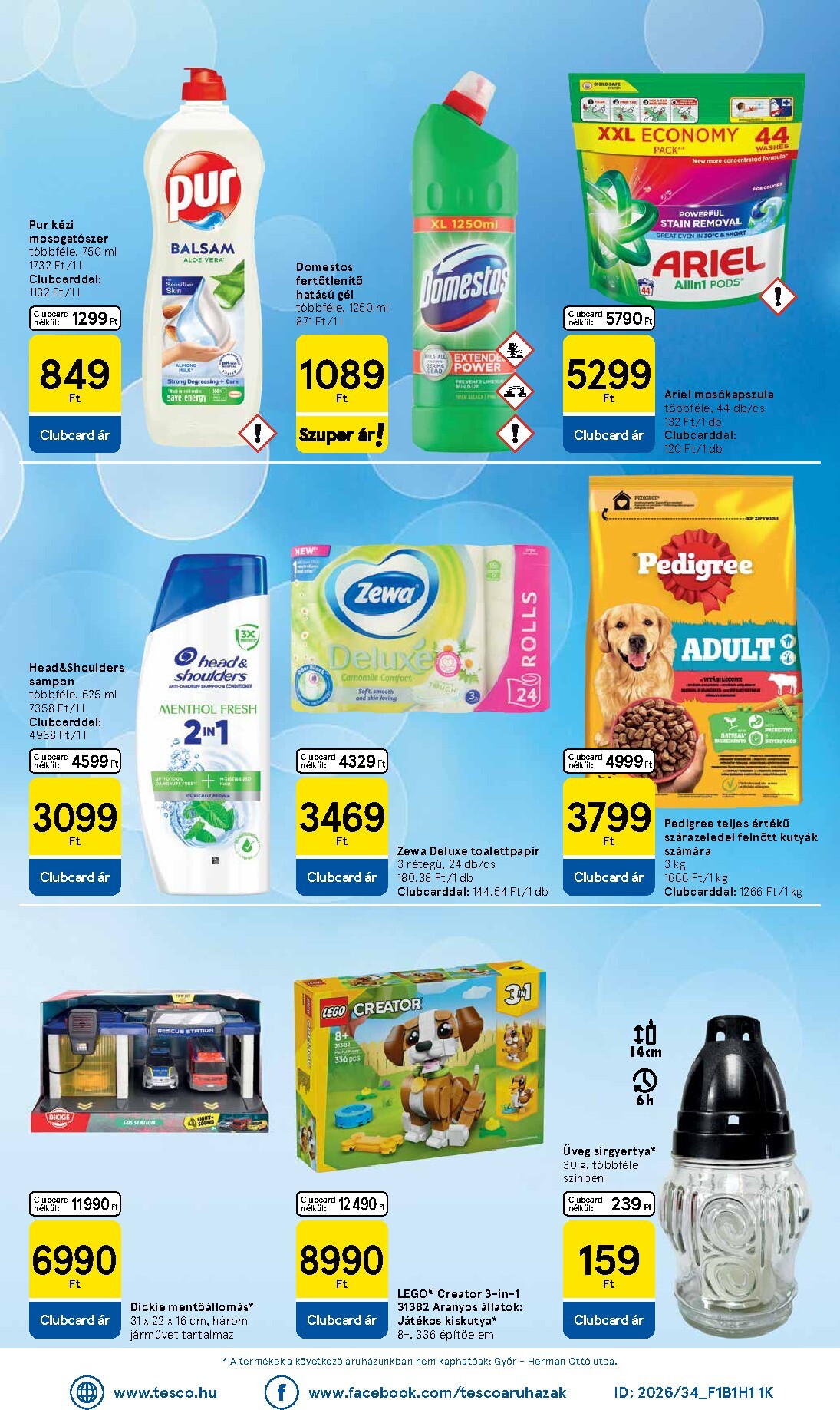 tesco - A jövőbeli Tesco szupermarket akciós újság szerdától 2026.10.21.-tól szerdától 2026.10.28.-ig érvényes. - page: 8