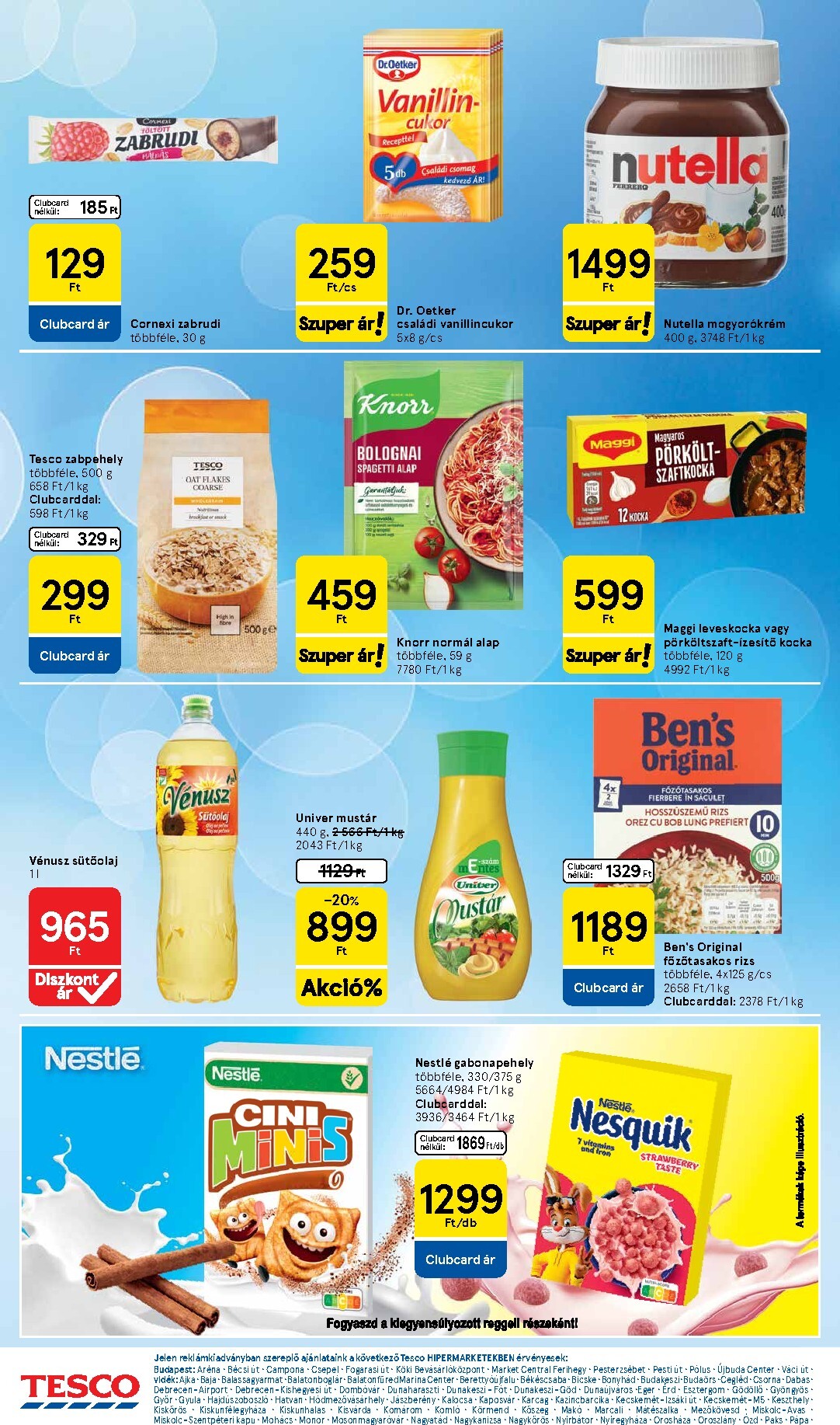 tesco - A jövőbeli Tesco akciós újság szerdától 2026.10.21.-tól szerdától 2026.10.28.-ig érvényes. - page: 22