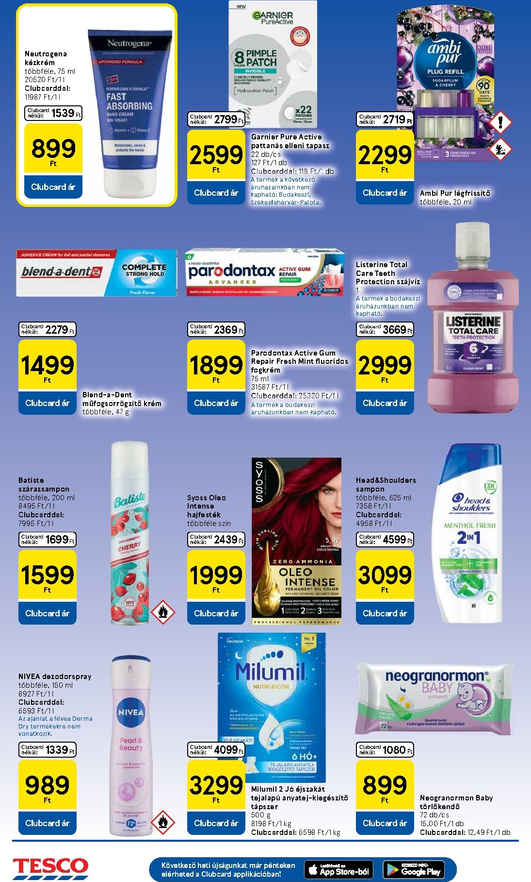 tesco - A jövőbeli Tesco akciós újság szerdától 2026.10.21.-tól szerdától 2026.10.28.-ig érvényes. - page: 8