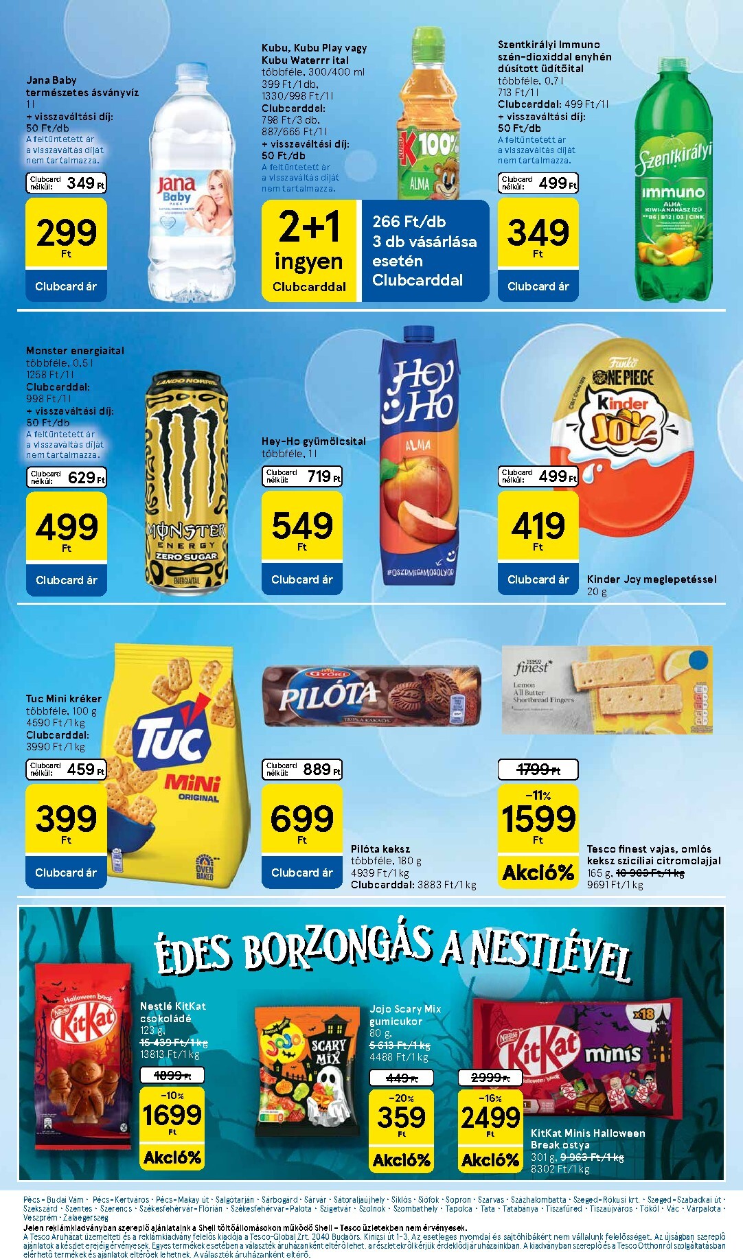 tesco - A jövőbeli Tesco akciós újság szerdától 2026.10.21.-tól szerdától 2026.10.28.-ig érvényes. - page: 23