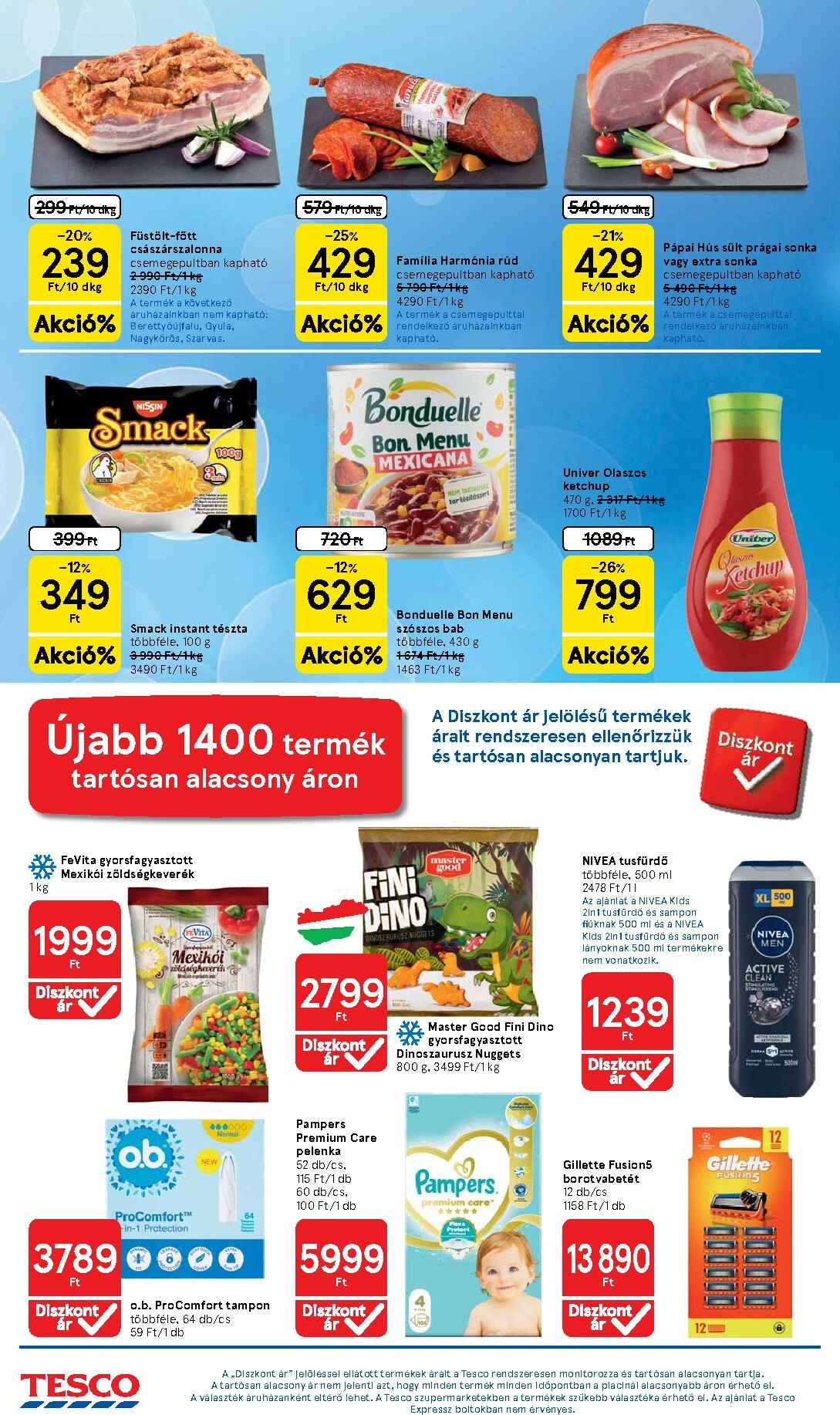 tesco - A jövőbeli Tesco akciós újság szerdától 2026.10.21.-tól szerdától 2026.10.28.-ig érvényes. - page: 4